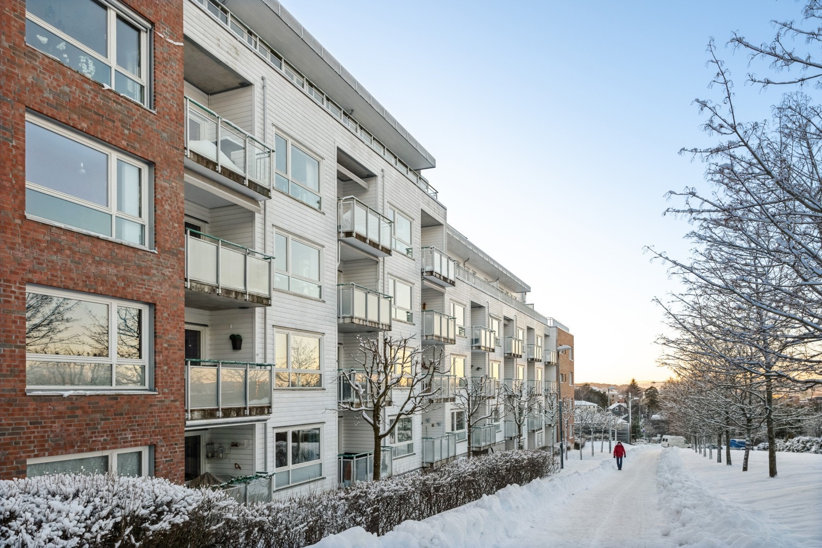 Leiligheten ligger idyllisk til i et hyggelig og ettertraktet boområde på Tveita Galleribilde