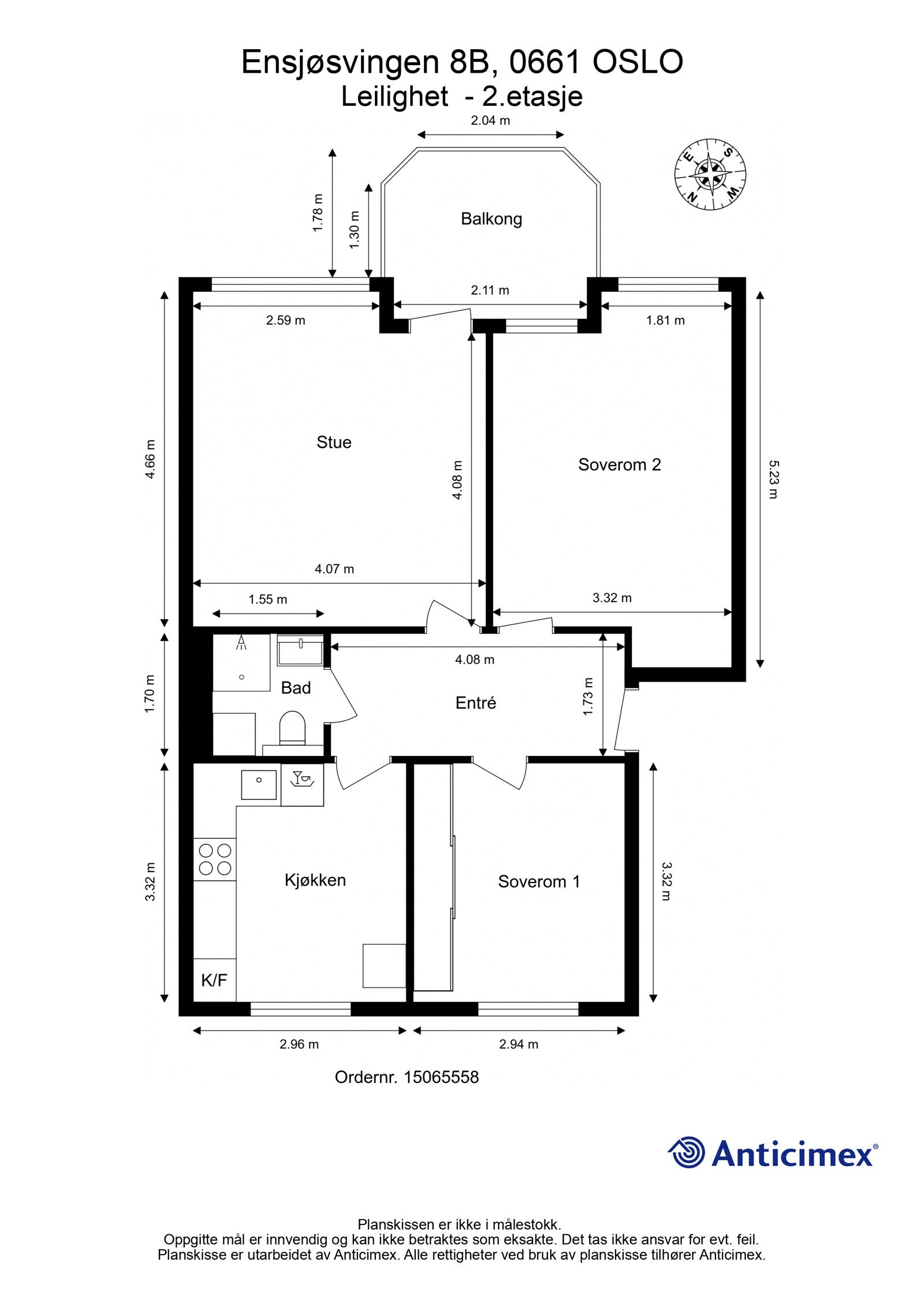 Planskisse Galleribilde