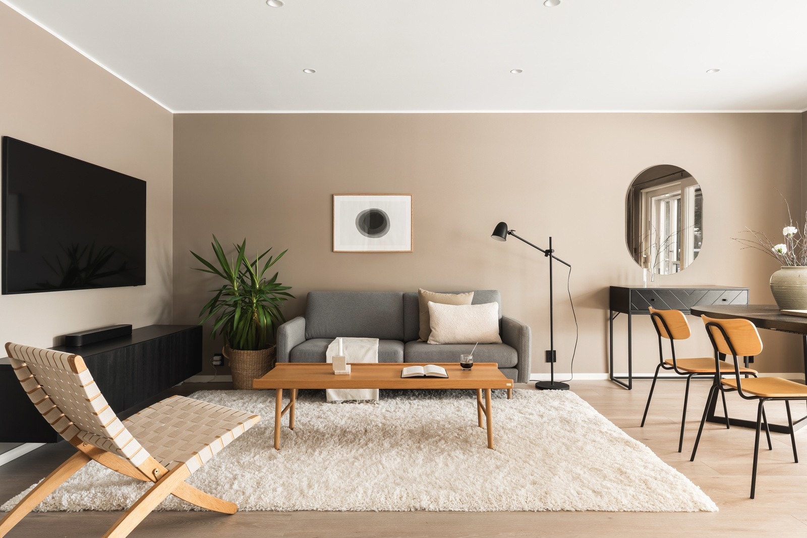 Velkommen inn i hjertet av boligen - nemlig stuen. Galleribilde