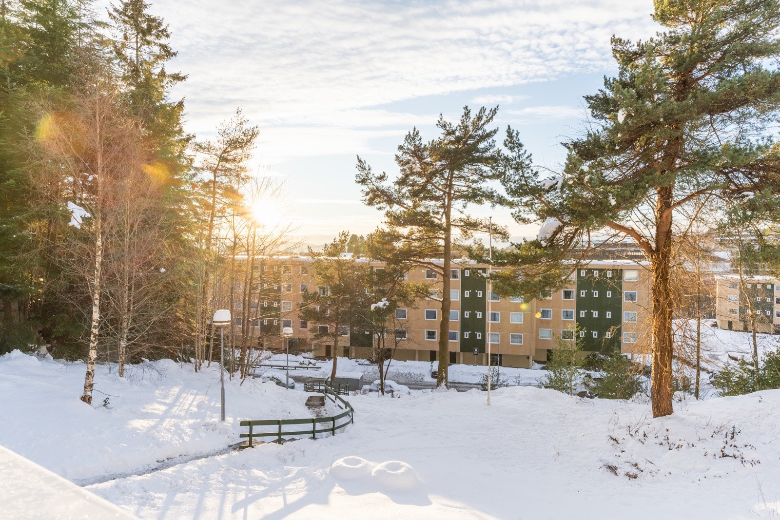 Balkongen har også et nøye utvalgt glassrekkverk, som ikke går på bekostning av hverken utsikt eller lysinnslipp. Galleribilde