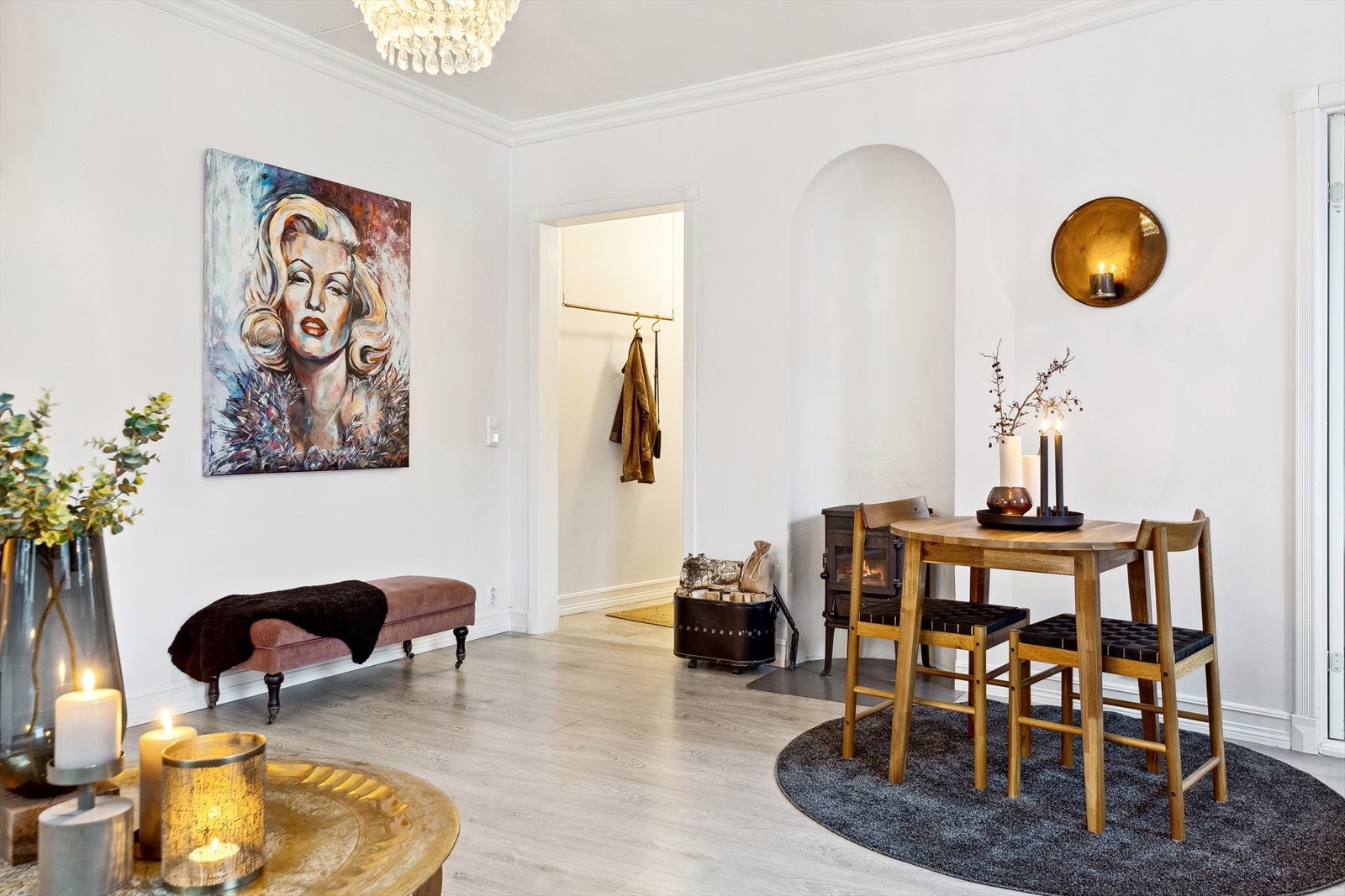 Koselig peis som er vurdert til TG1 av takstmann og fremstår i pen stand. Galleribilde