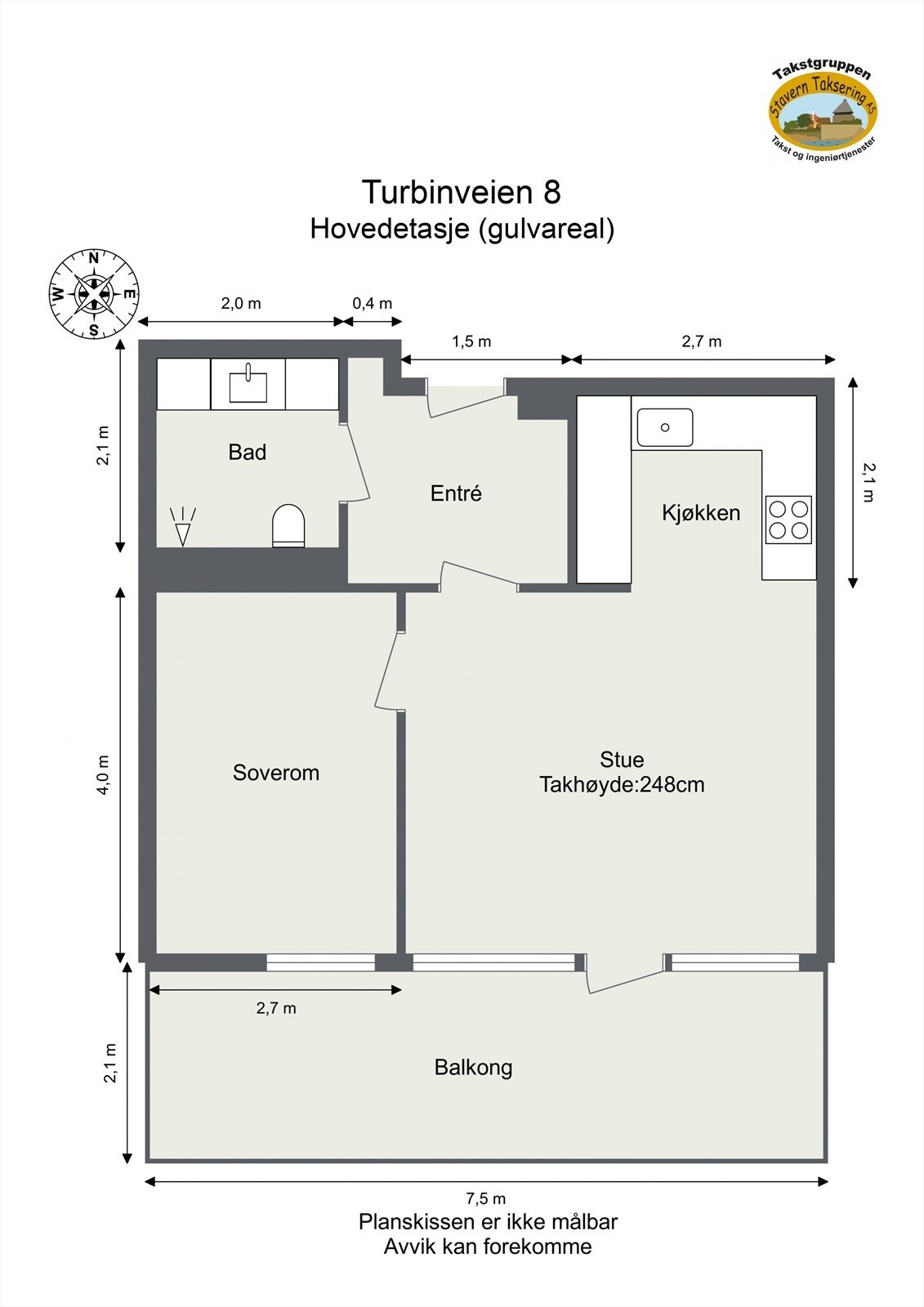 Plantegning. Galleribilde