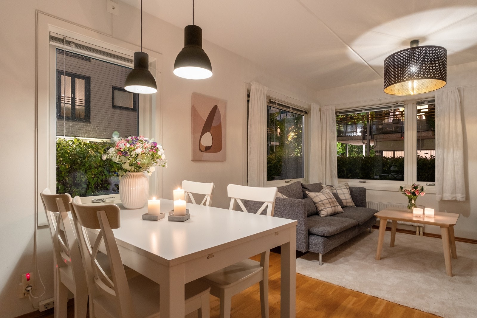 Optimal løsning med naturlig inndeling i ulike soner. Galleribilde