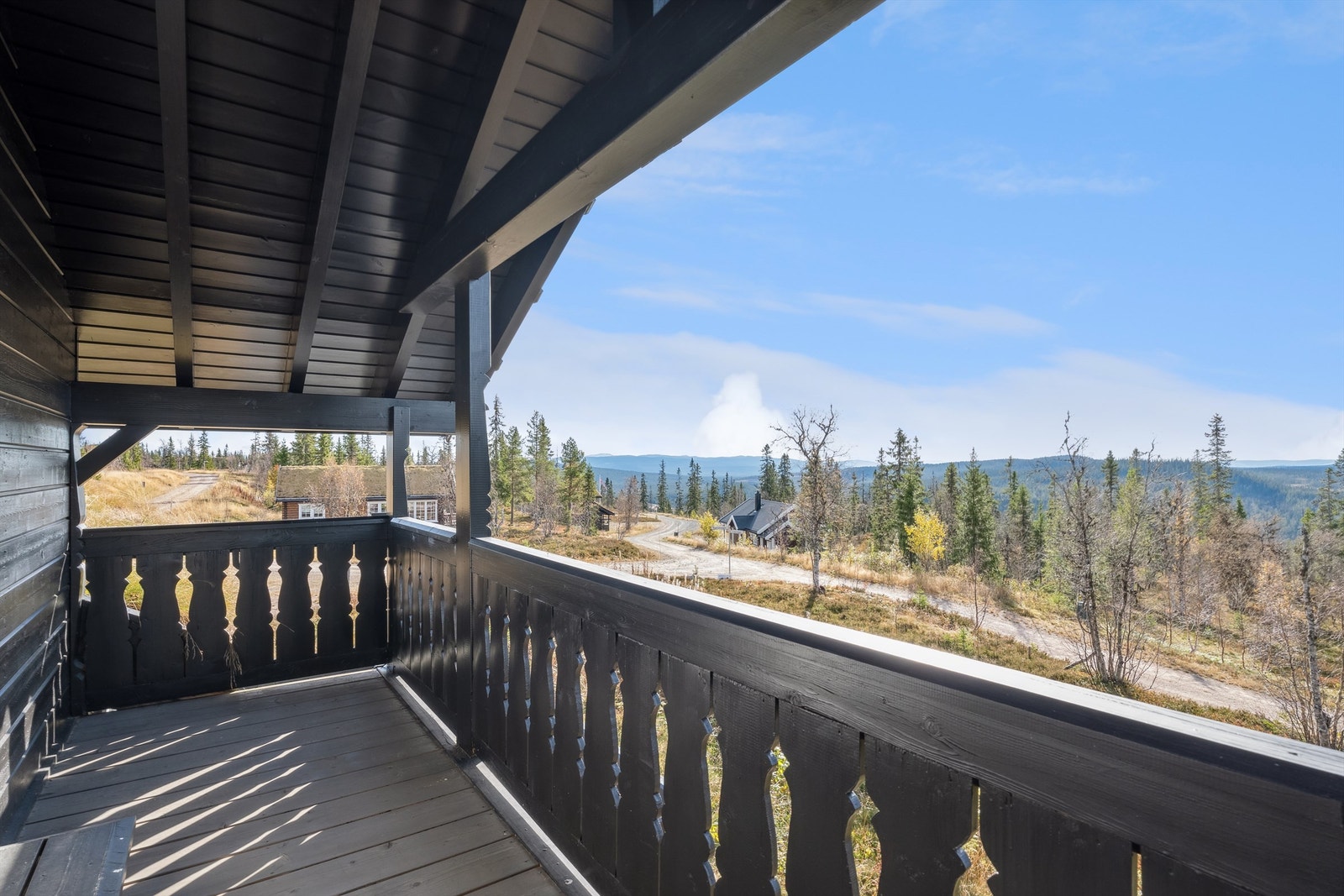 Balkong utenfor loftstua Galleribilde