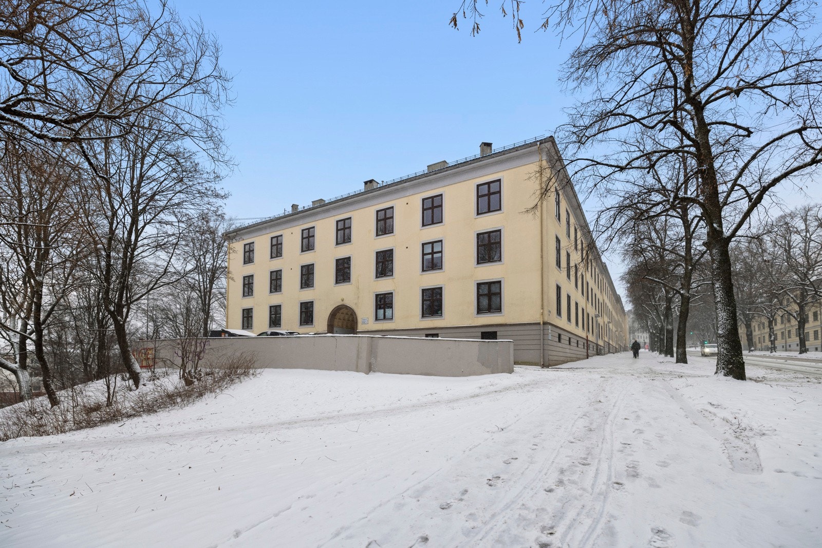 Klassisk flott fasade Galleribilde