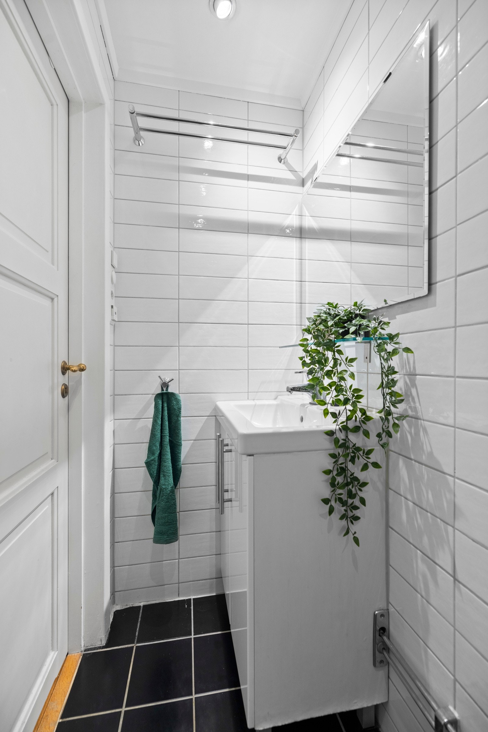 Fra soverommet er det inngang til dusjbad Galleribilde