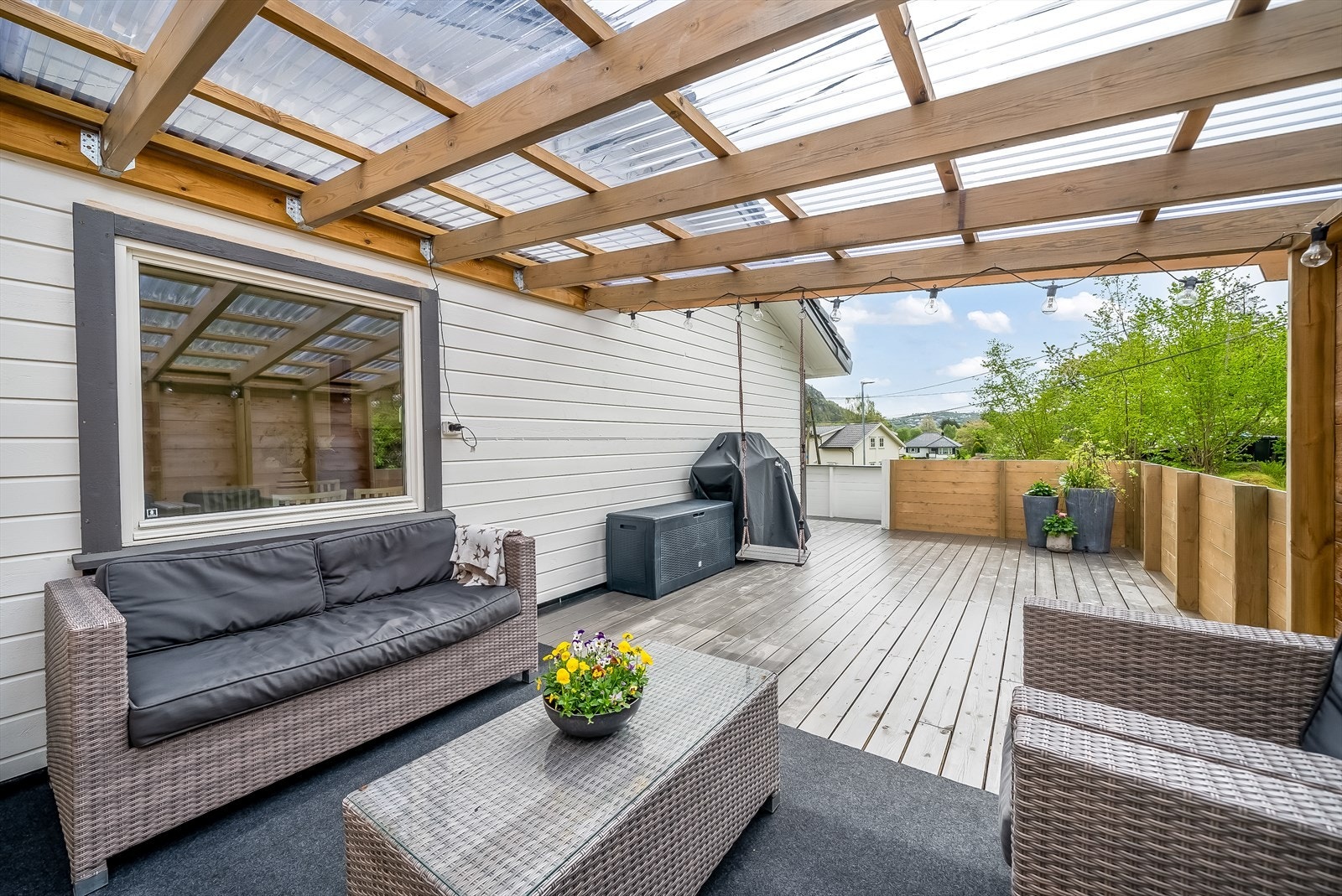 Terrasse i ende bolig 2. etg. Galleribilde