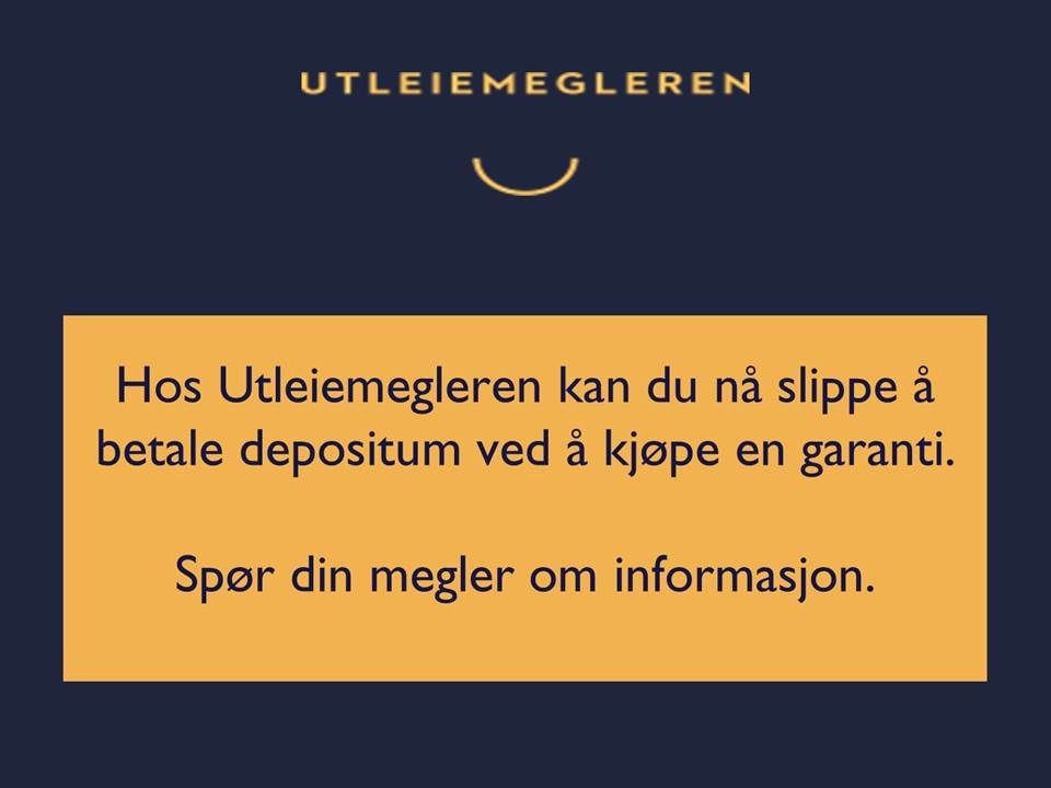 Leiegaranti i stedet for depositum? Galleribilde