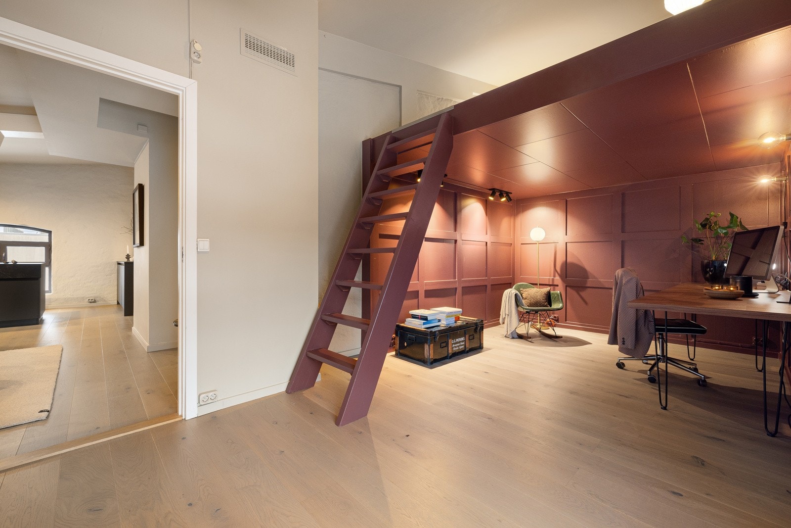 Soverom ll er allsidig og kan benyttes som gjesterom, barnerom eller hjemmekontor. Galleribilde