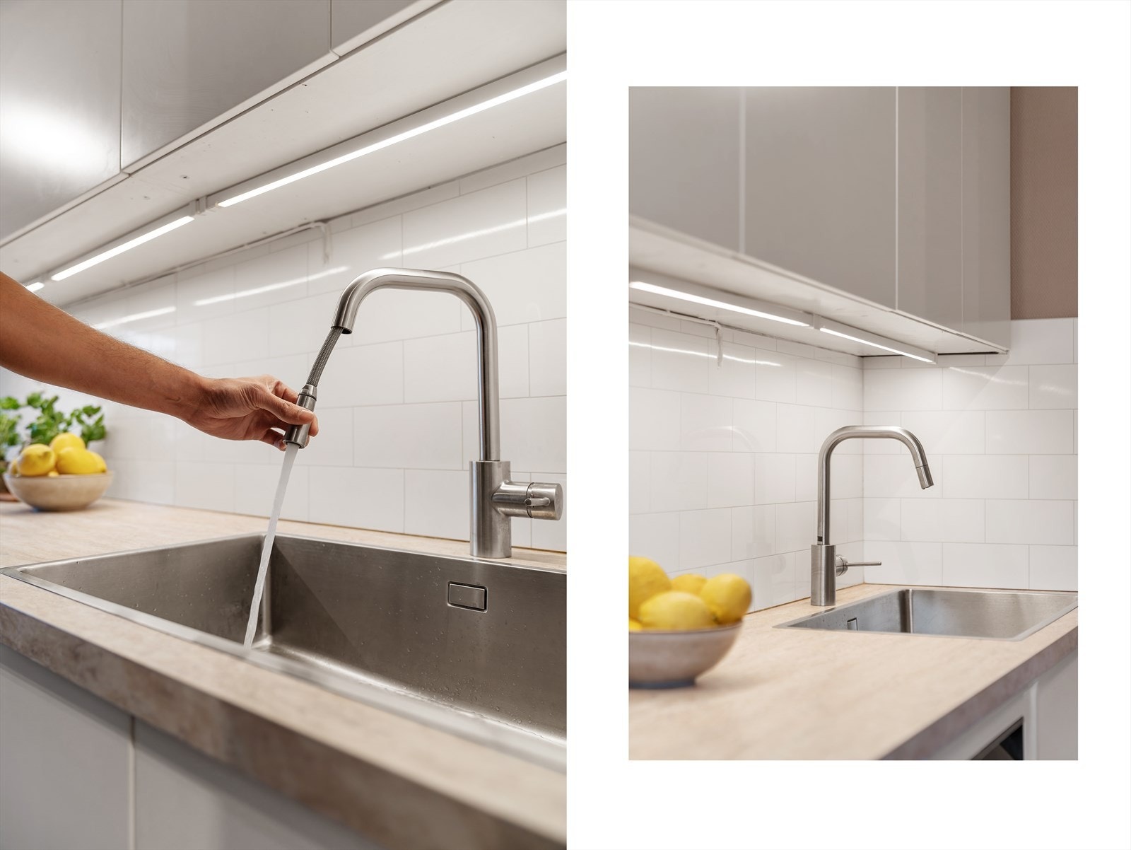 - Blandebatteriet har uttrekkbar tut som gjør renholdet enda enklere - Galleribilde