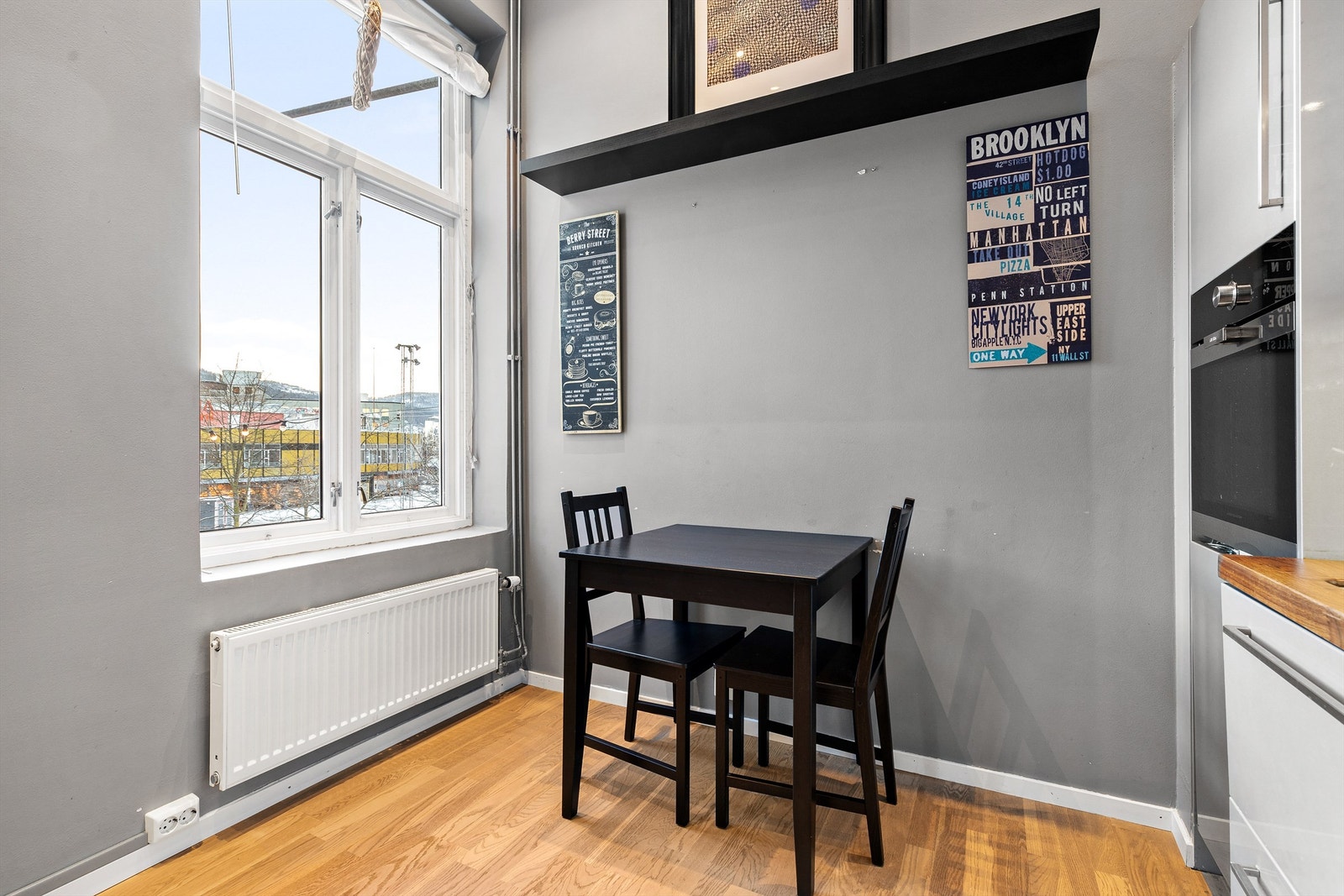 Fjernvarmeanlegg med radiatorer (felles varmesentral) Galleribilde