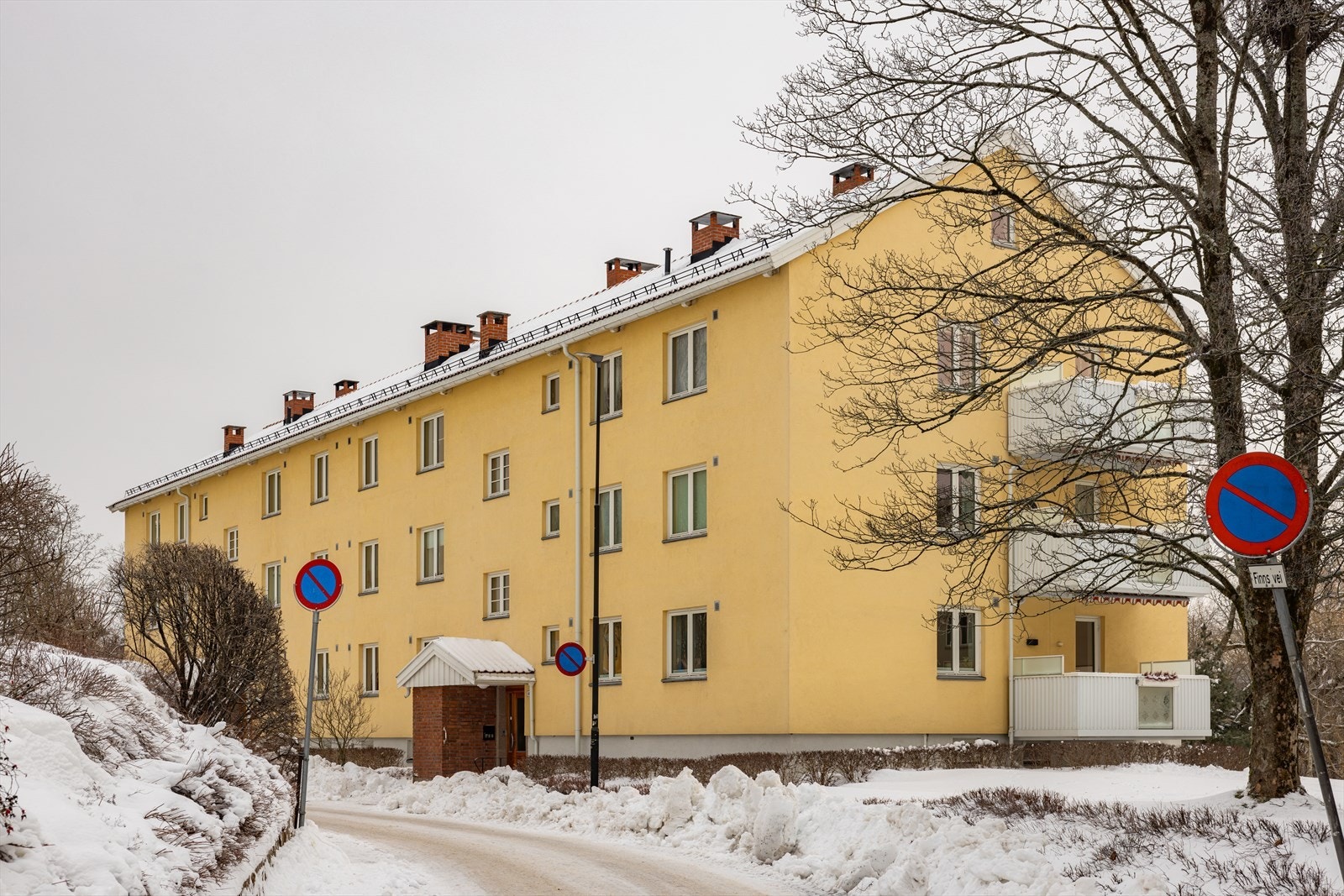 Området er kjent for å være en grønn oase med sine flotte fellesområder og gangstier mellom bebyggelsene. Galleribilde