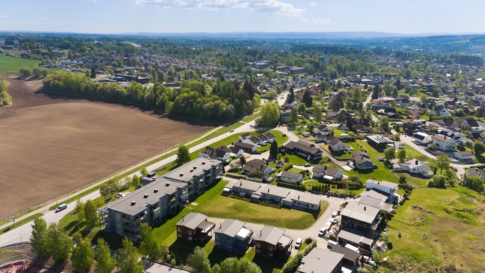 Dronefoto Galleribilde