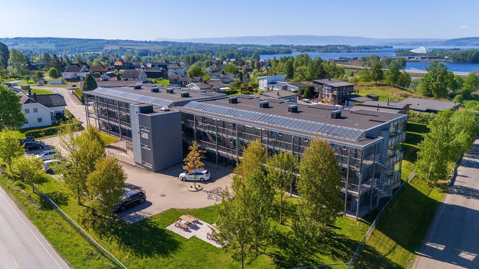 Dronefoto Galleribilde