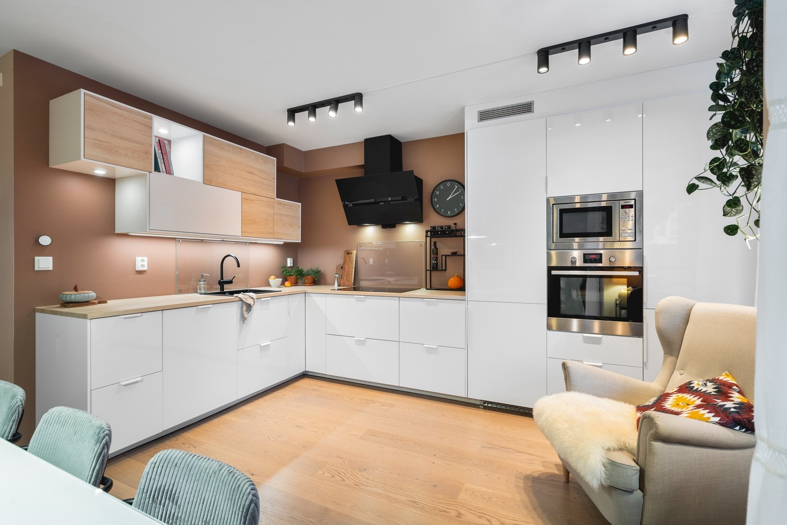 Her er det god plass til å tilberede mat for venner og familie. Galleribilde