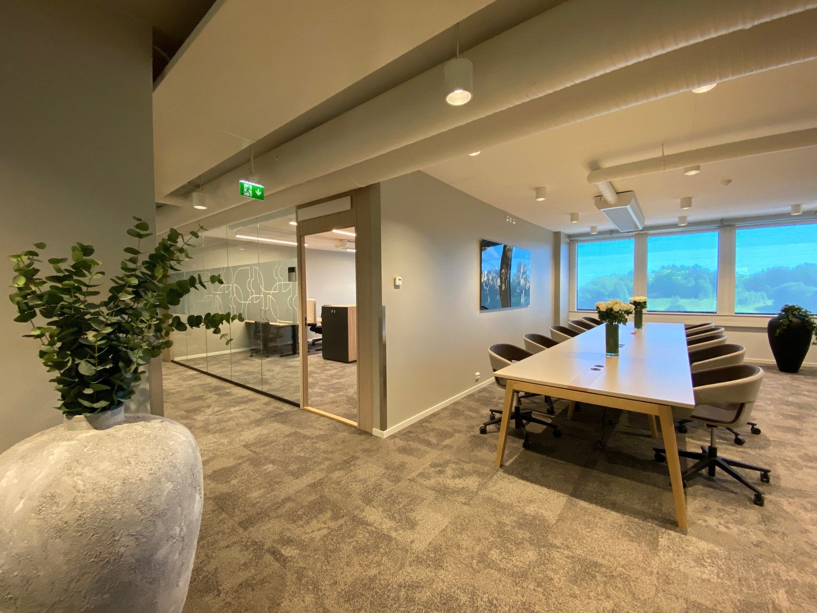 Sosial sone og desk plasser Galleribilde