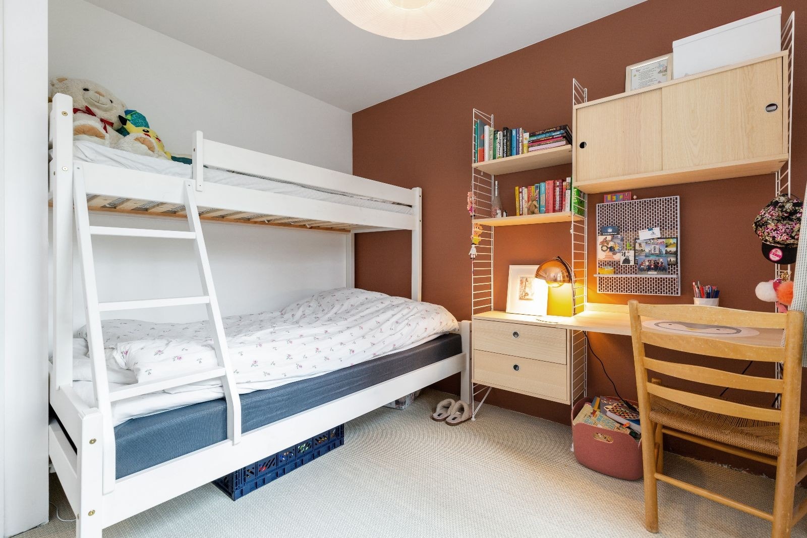 Soverom 3 har plass til seng i nisje. Galleribilde