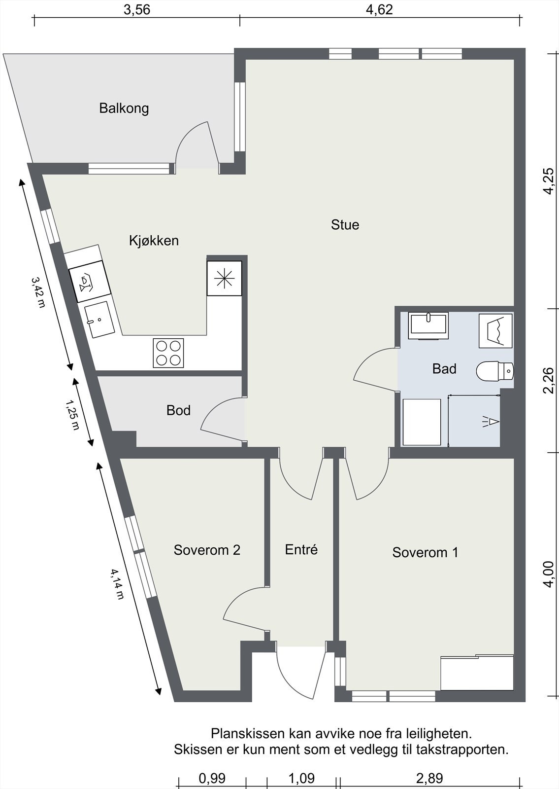 Plantegning. Galleribilde