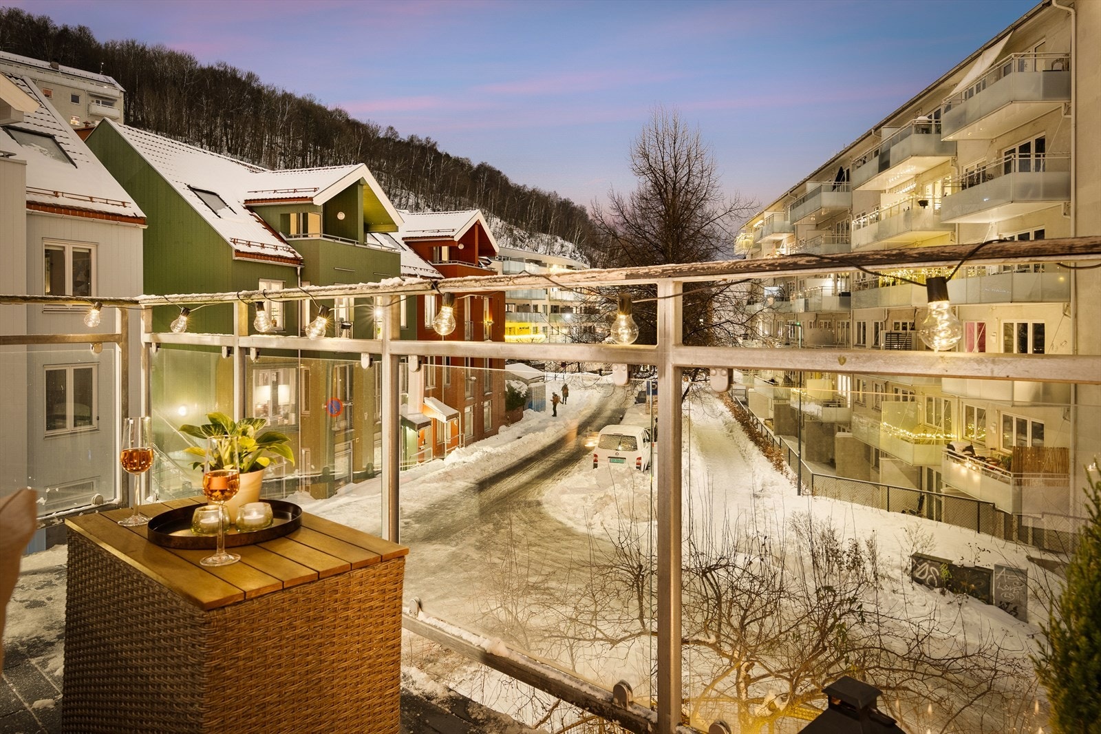 Her vil du bo i et stille og rolig område uten gjennomgangstrafikk. Galleribilde