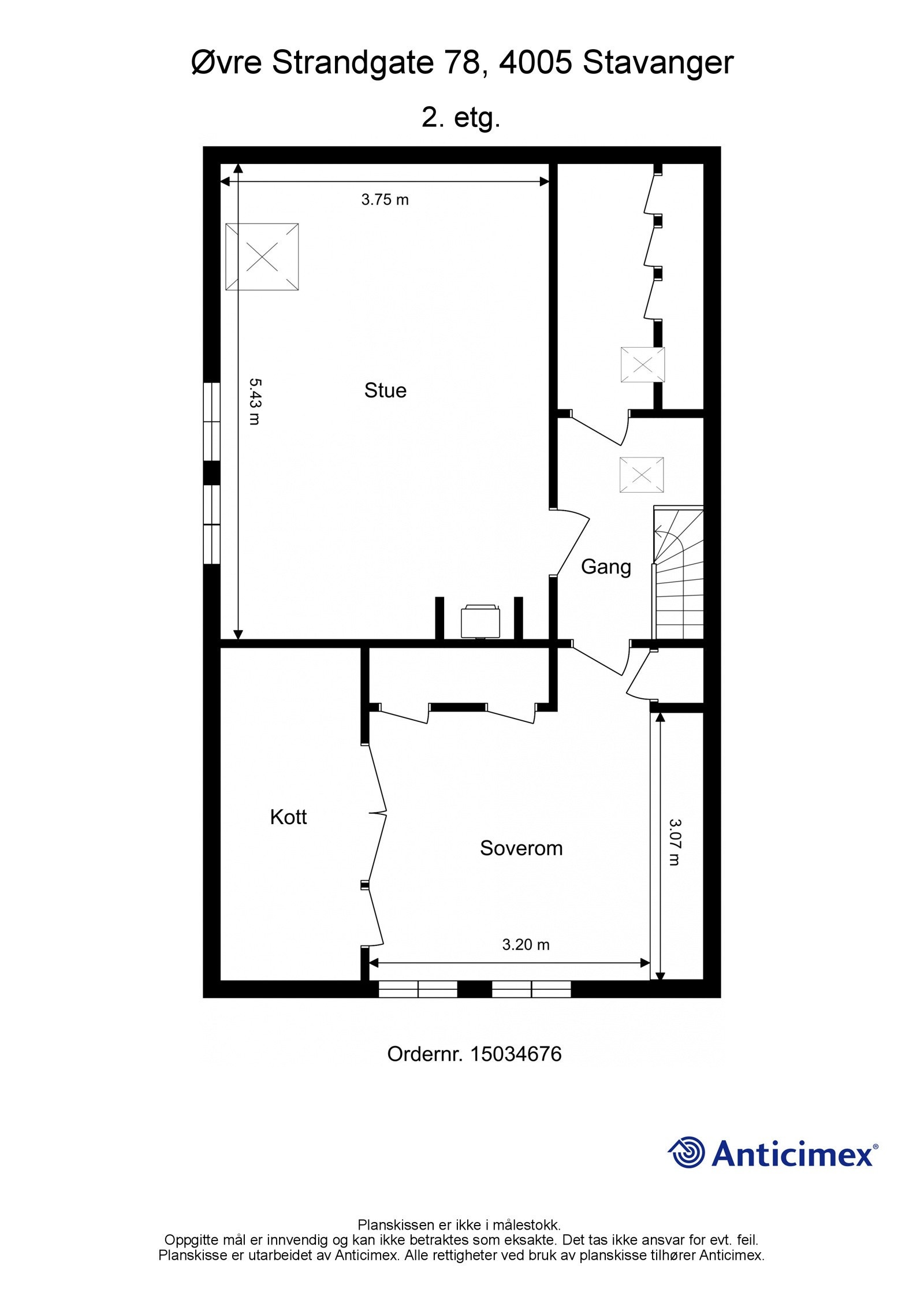 Plantegning | 2. etasje Galleribilde
