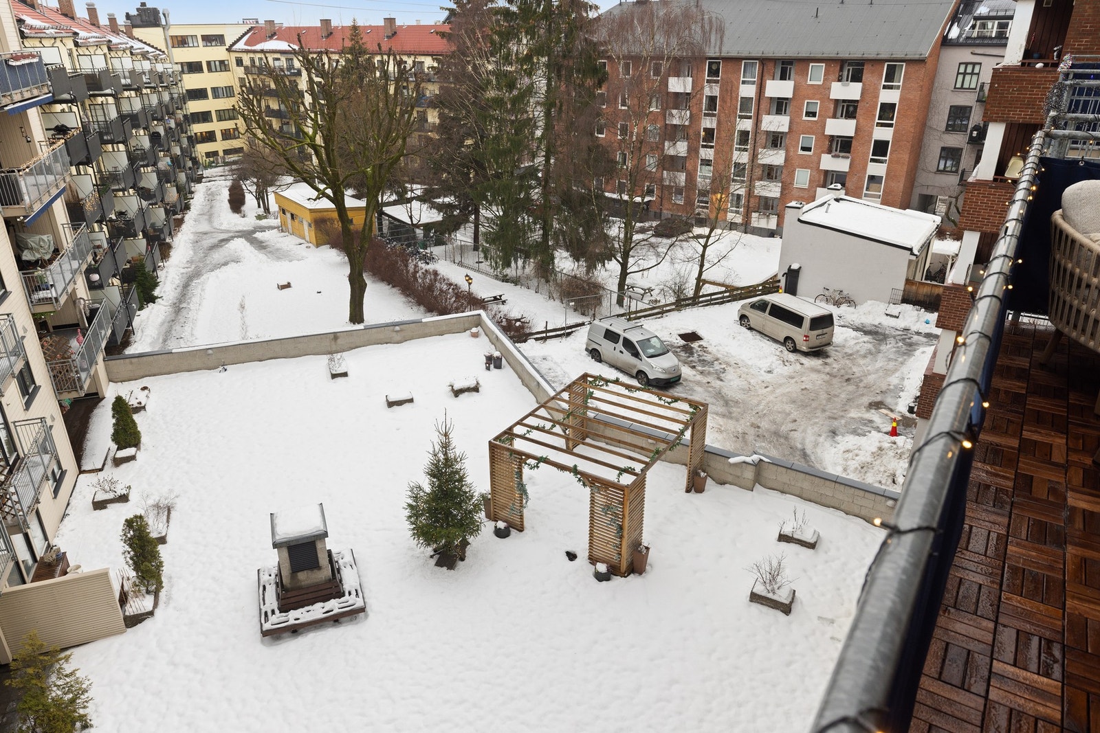 Her kan du nyte uteplassen til det fulle, enten det er til avslapning eller sosiale sammenkomster. Galleribilde