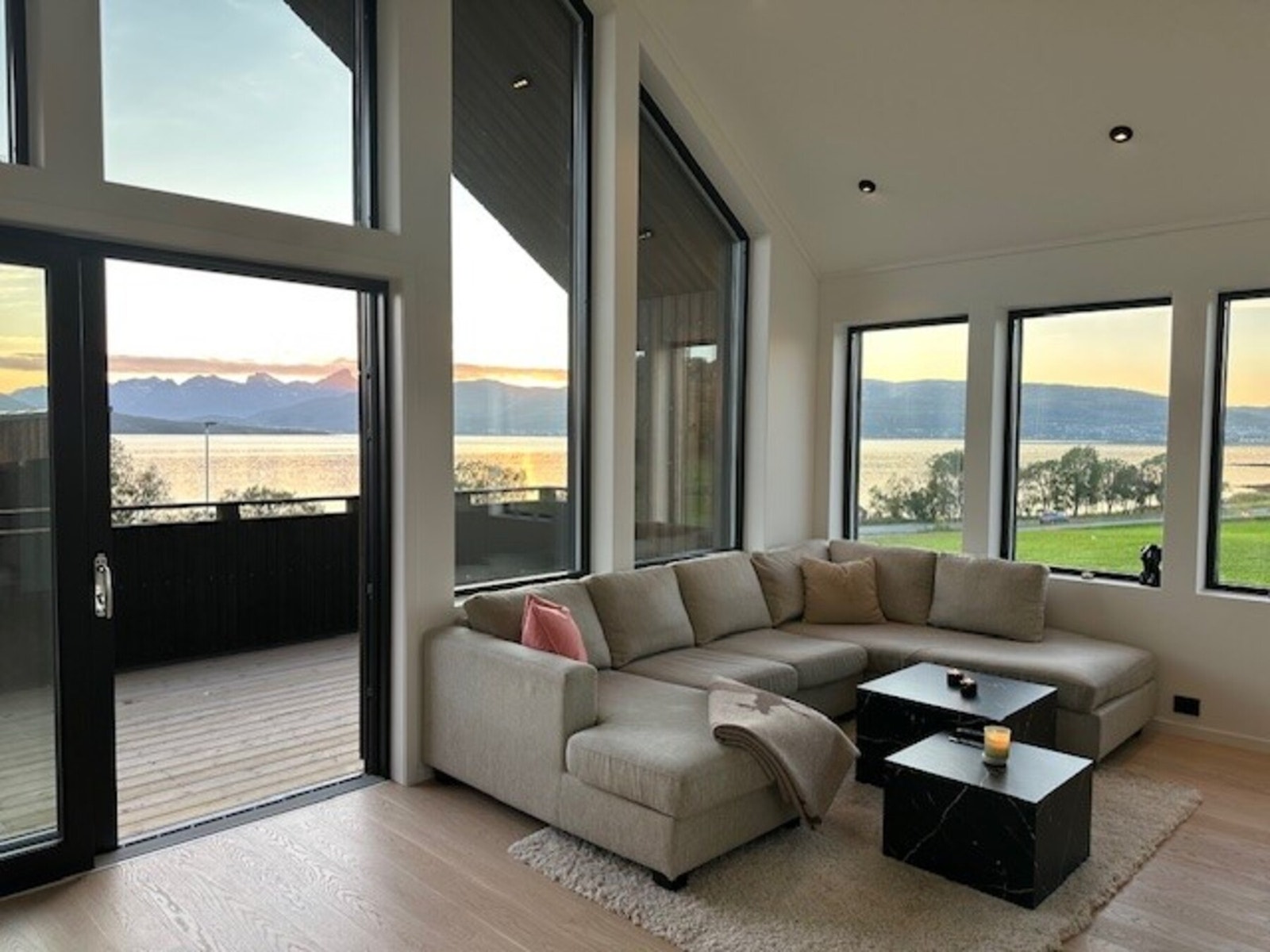 Utsiktsbilde fra sommer Galleribilde