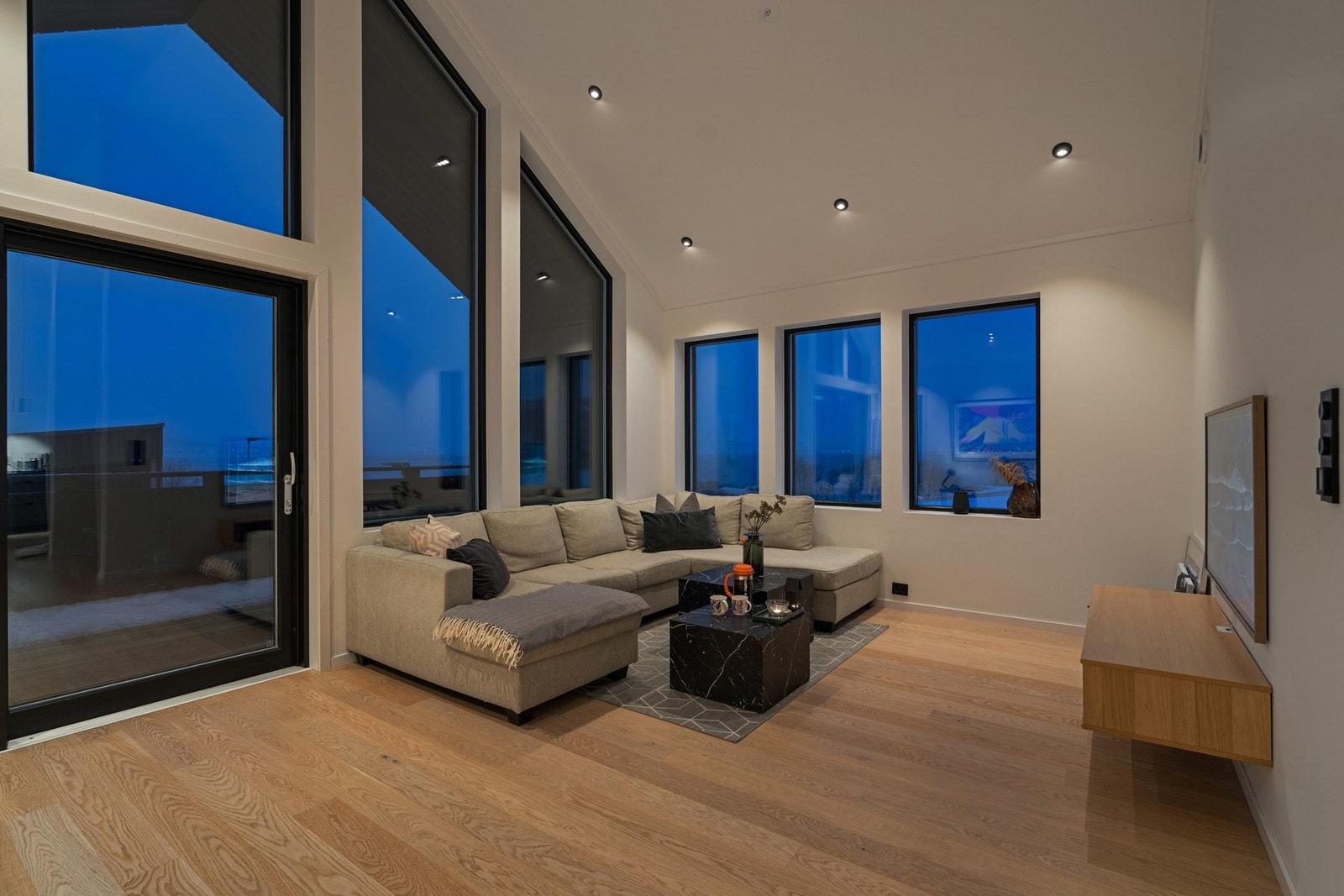 Moderne stue Galleribilde