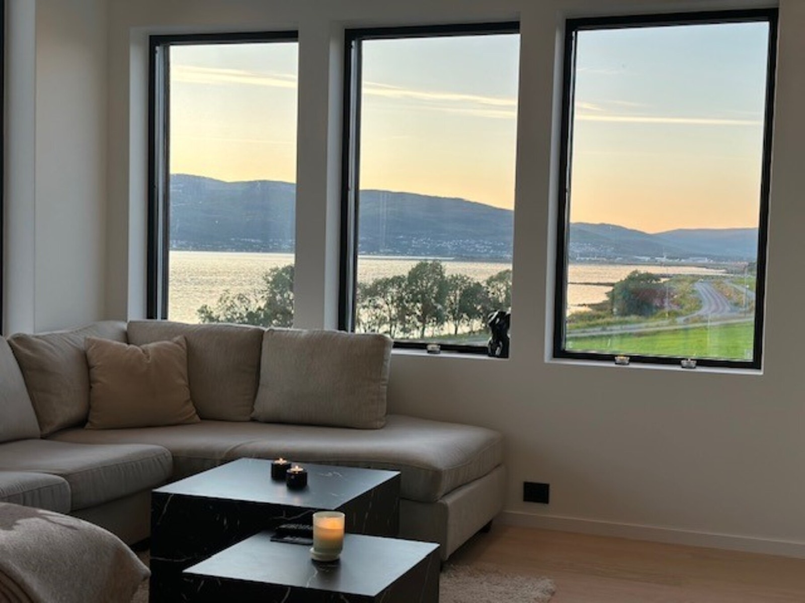 Utsiktsbilde fra sommer Galleribilde