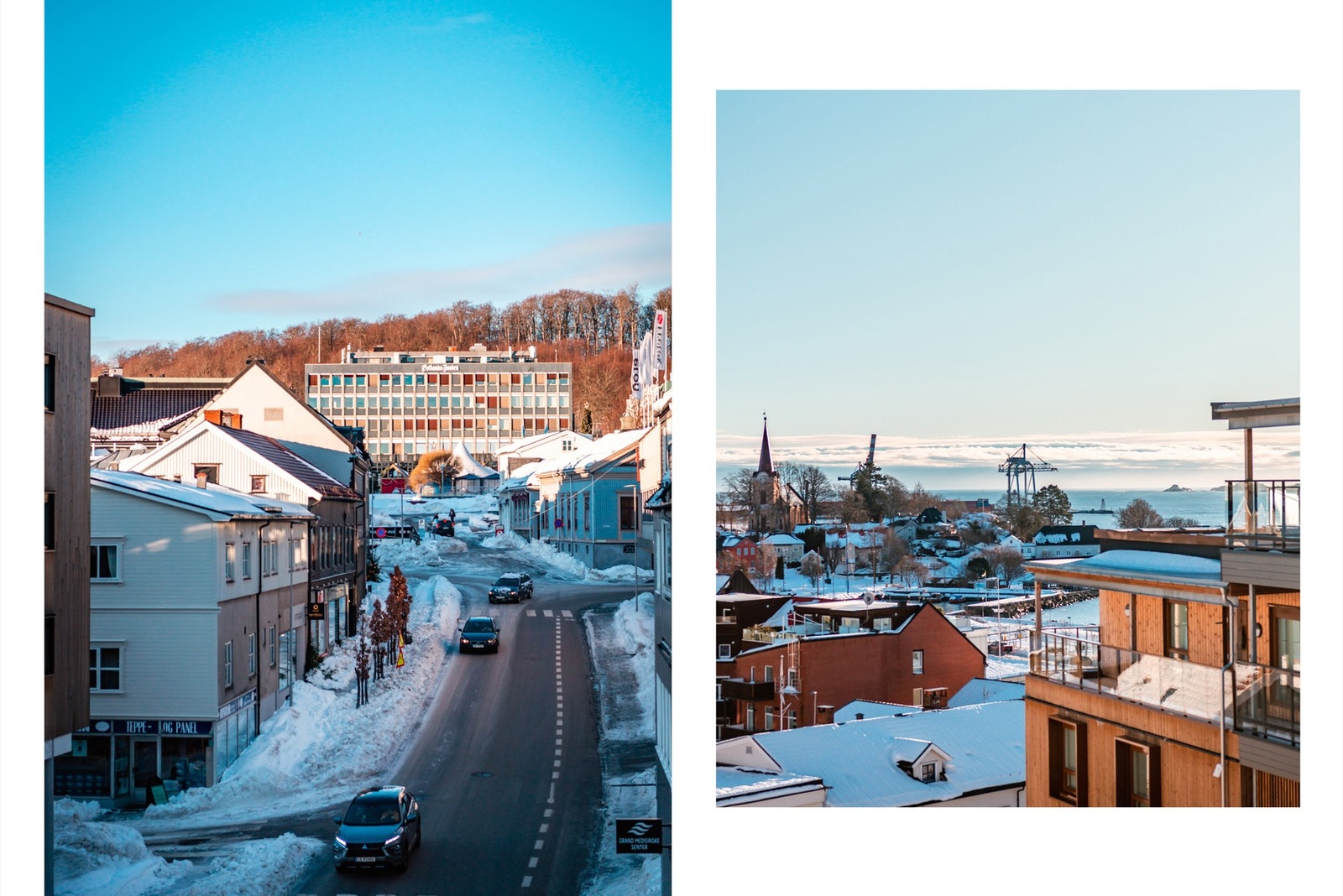 Man har topp utsyn mot tovet og ikke minst mot sjøen. Galleribilde