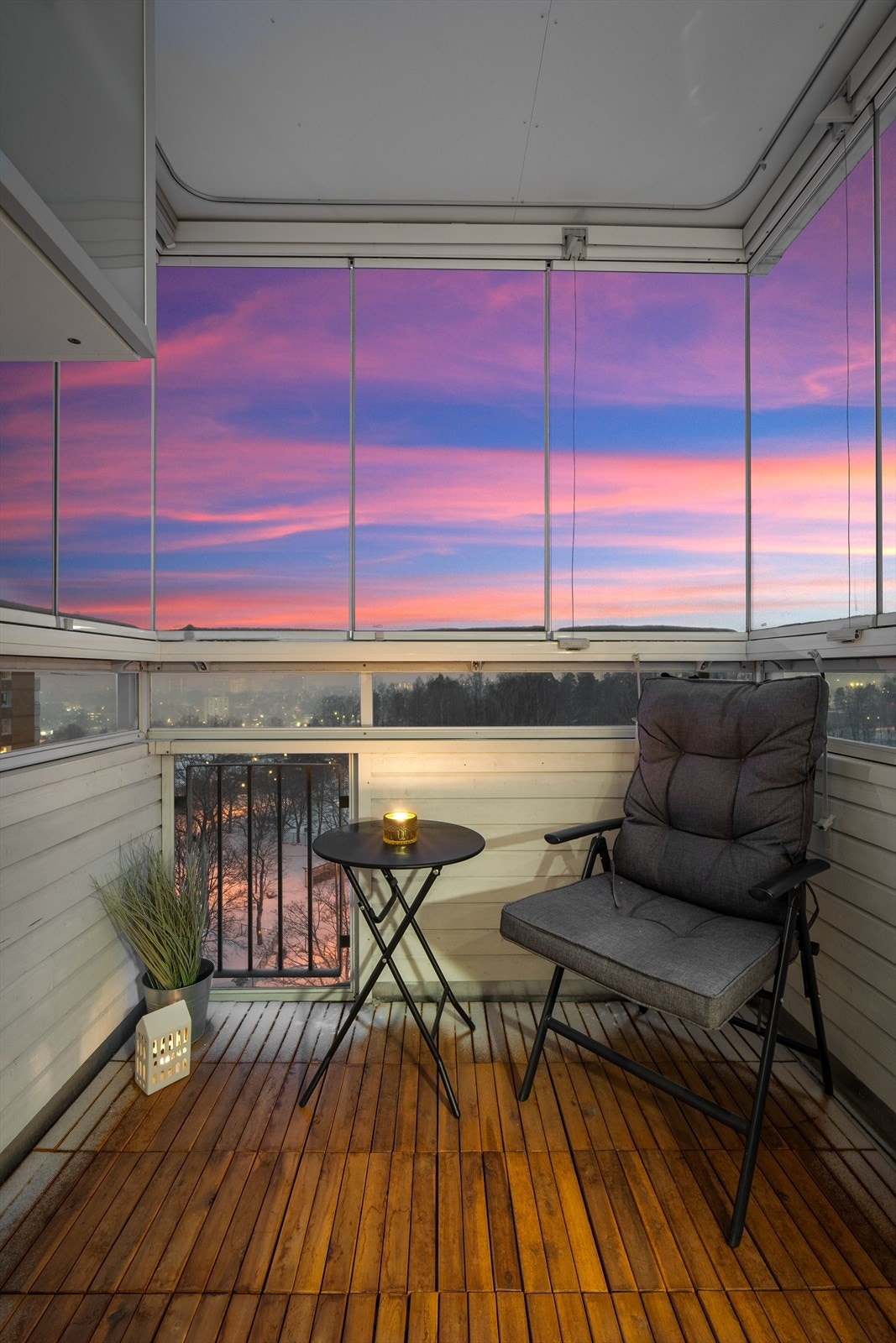 Med nord-vestvendt balkong får du ettermiddags- og kveldssol! Galleribilde