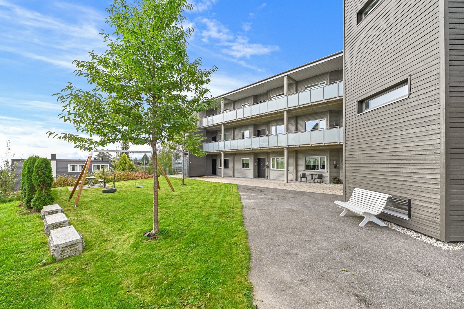 Borettslagets uteområde Galleribilde