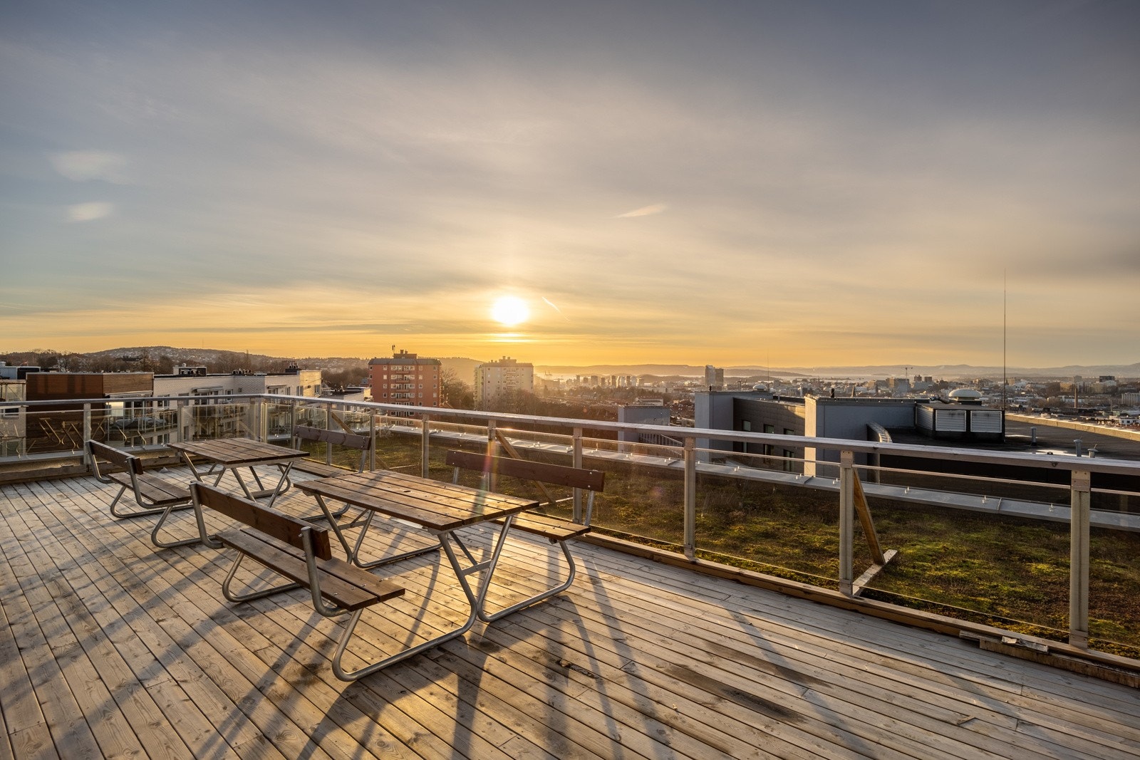 Felles takterrasse | 7. etasje. Galleribilde