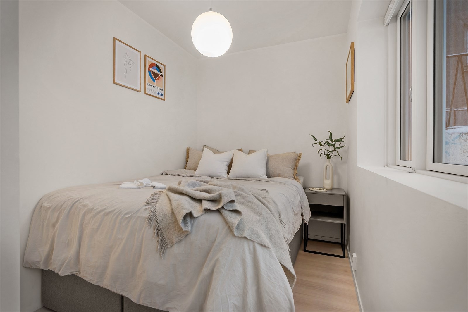 - Flott og koselig soverom på 6,2 m² - Galleribilde