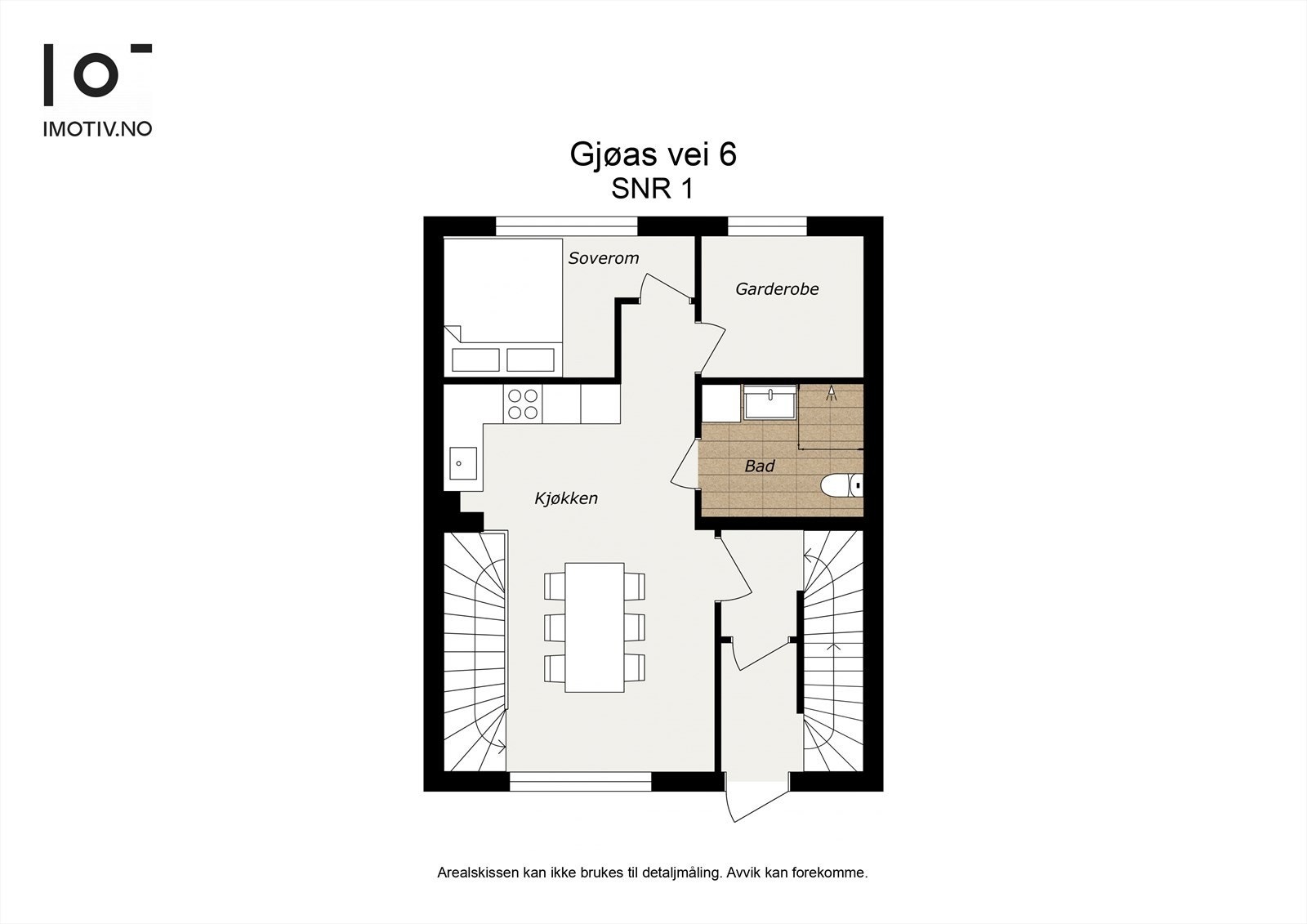 - Plantegning første etasje - Galleribilde