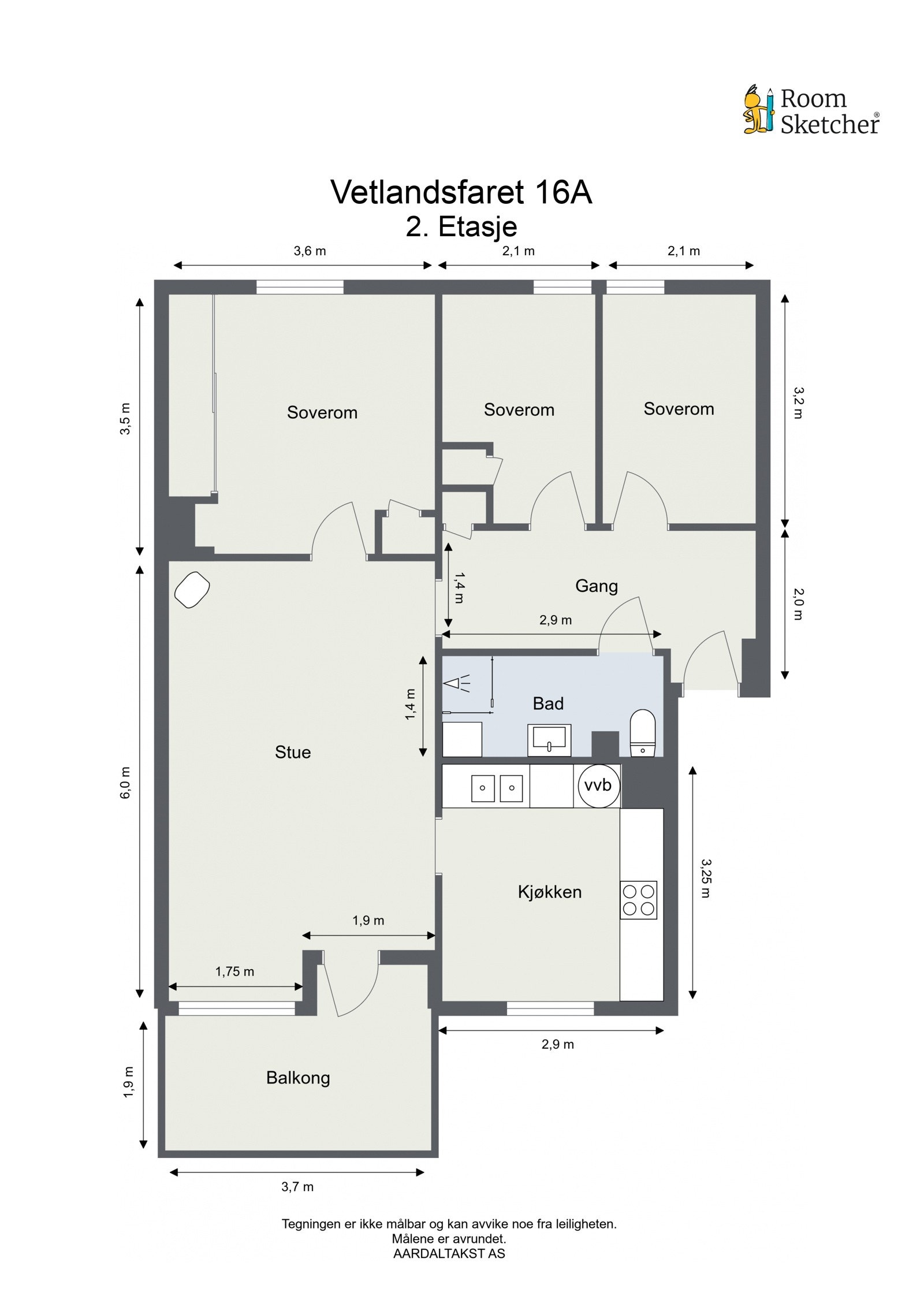 Planskisse. Galleribilde