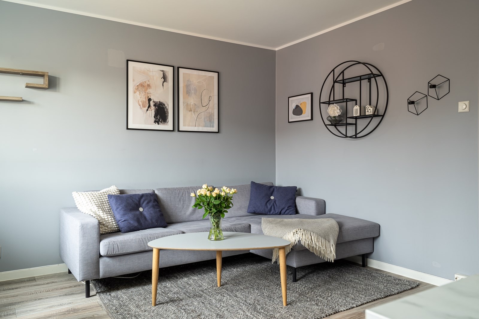 Her kan du innrede med en egen soneinndeling for stue og spisestue. Galleribilde