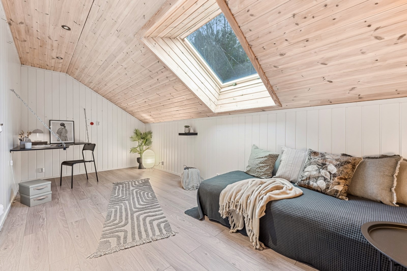 Soverom i loftsetasjen (oppfyller ikke dagens krav til rømningsvei) Galleribilde