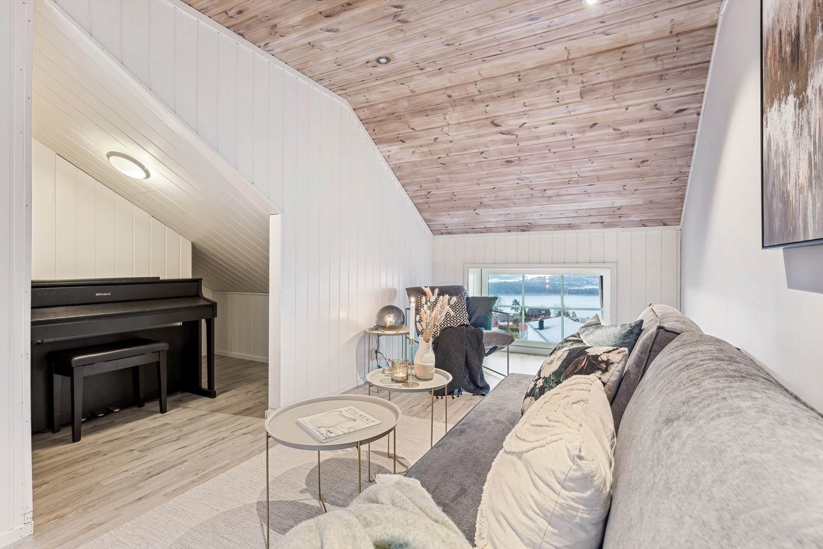 Loftstue Galleribilde