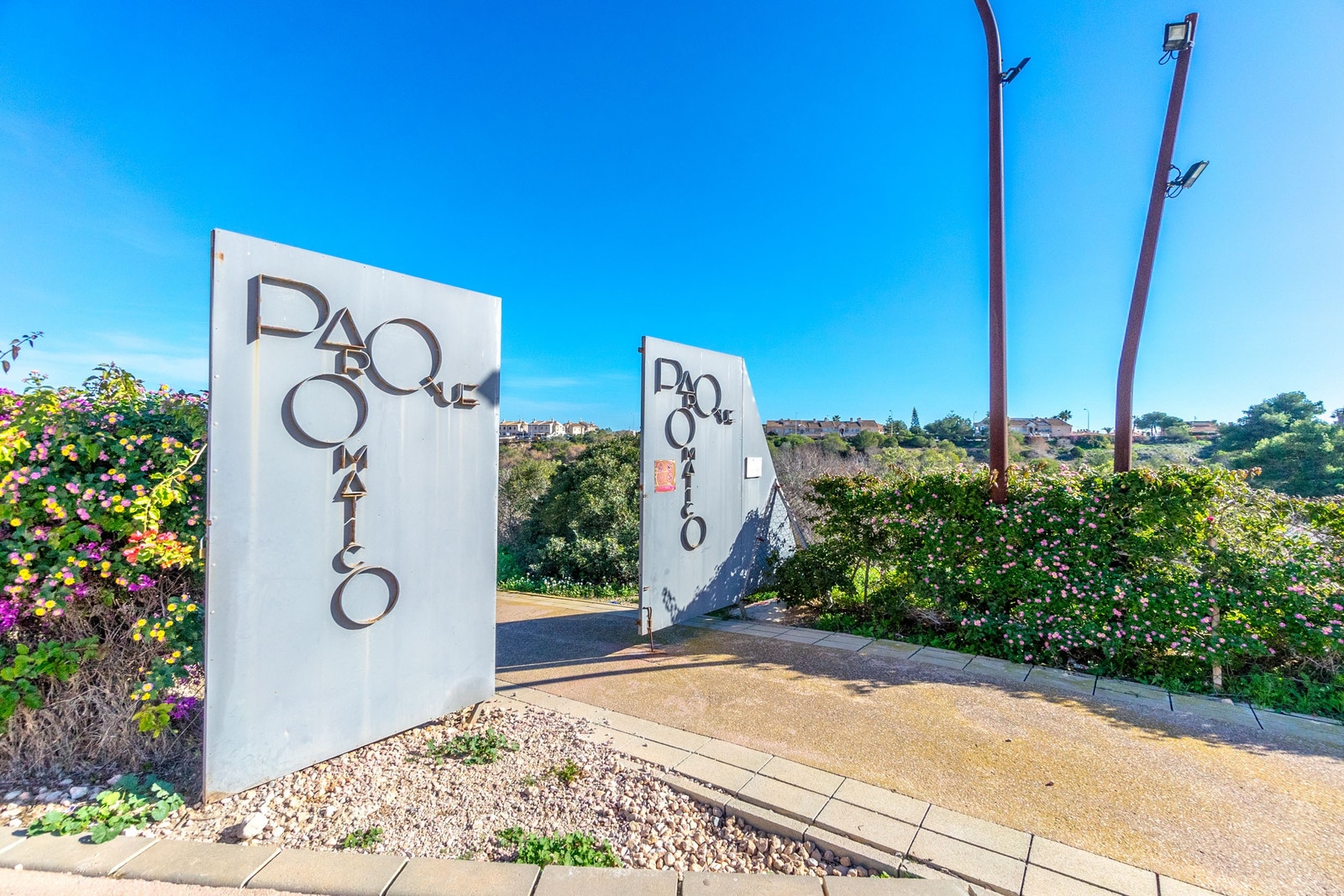 Nydelig aroma park ved boligen Galleribilde