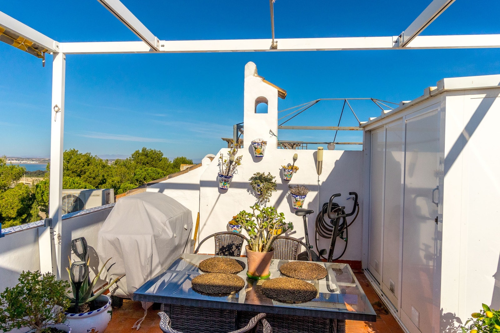 Privat takterrasse Galleribilde