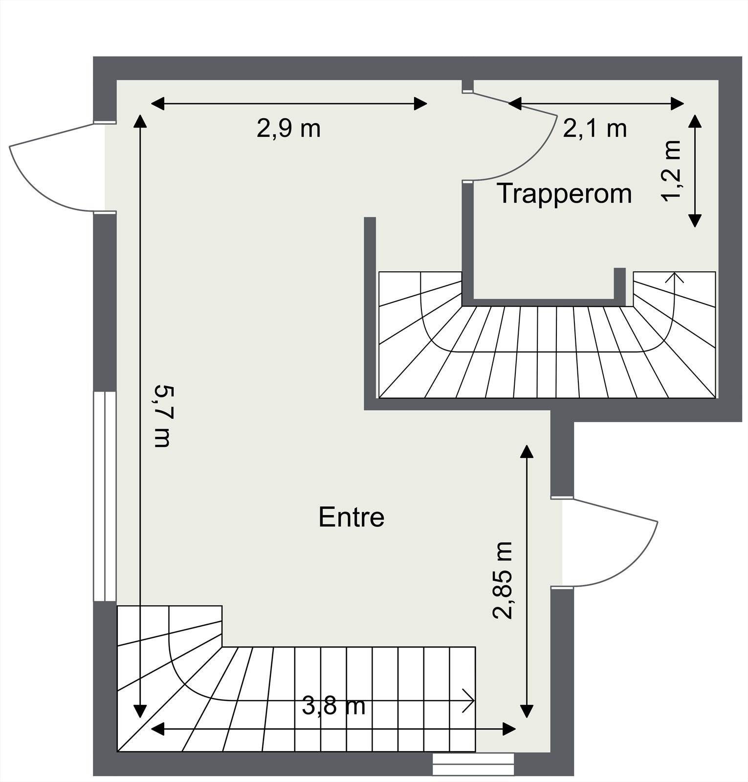 1. etasje Galleribilde