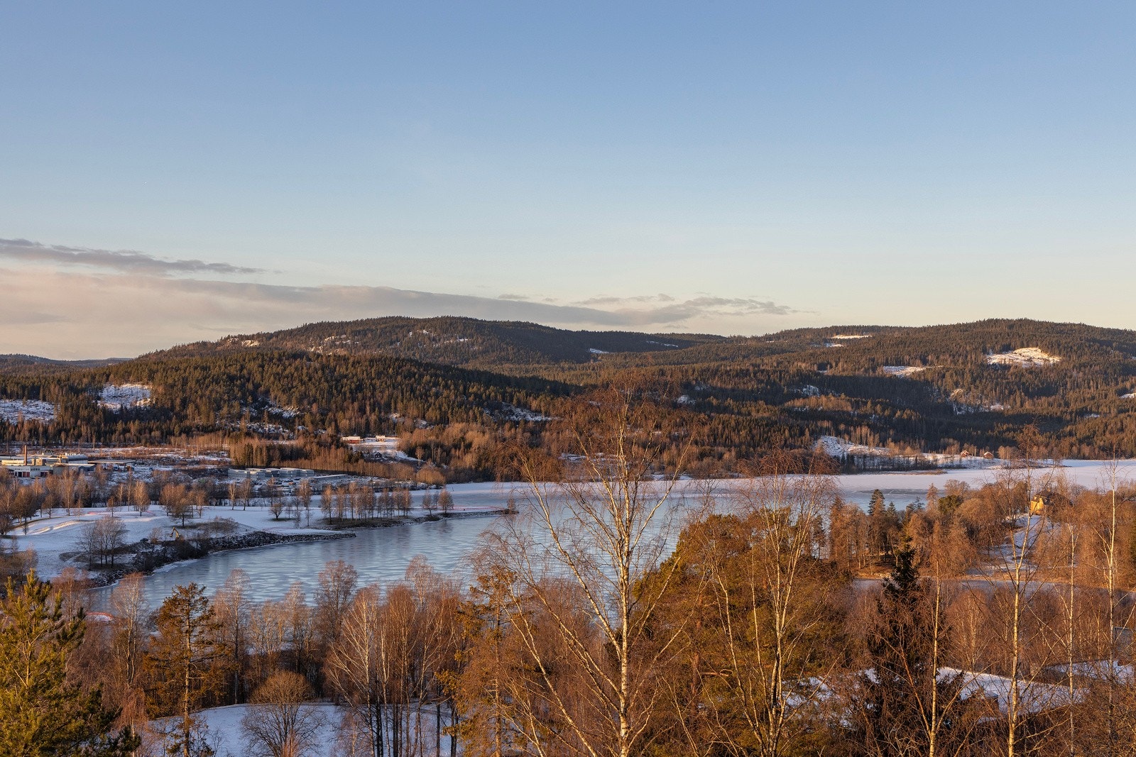 Utsikt mot Bogstadvannet. Galleribilde
