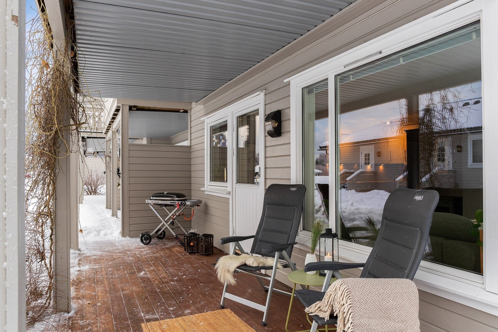 Terrassen er vestvendt Galleribilde