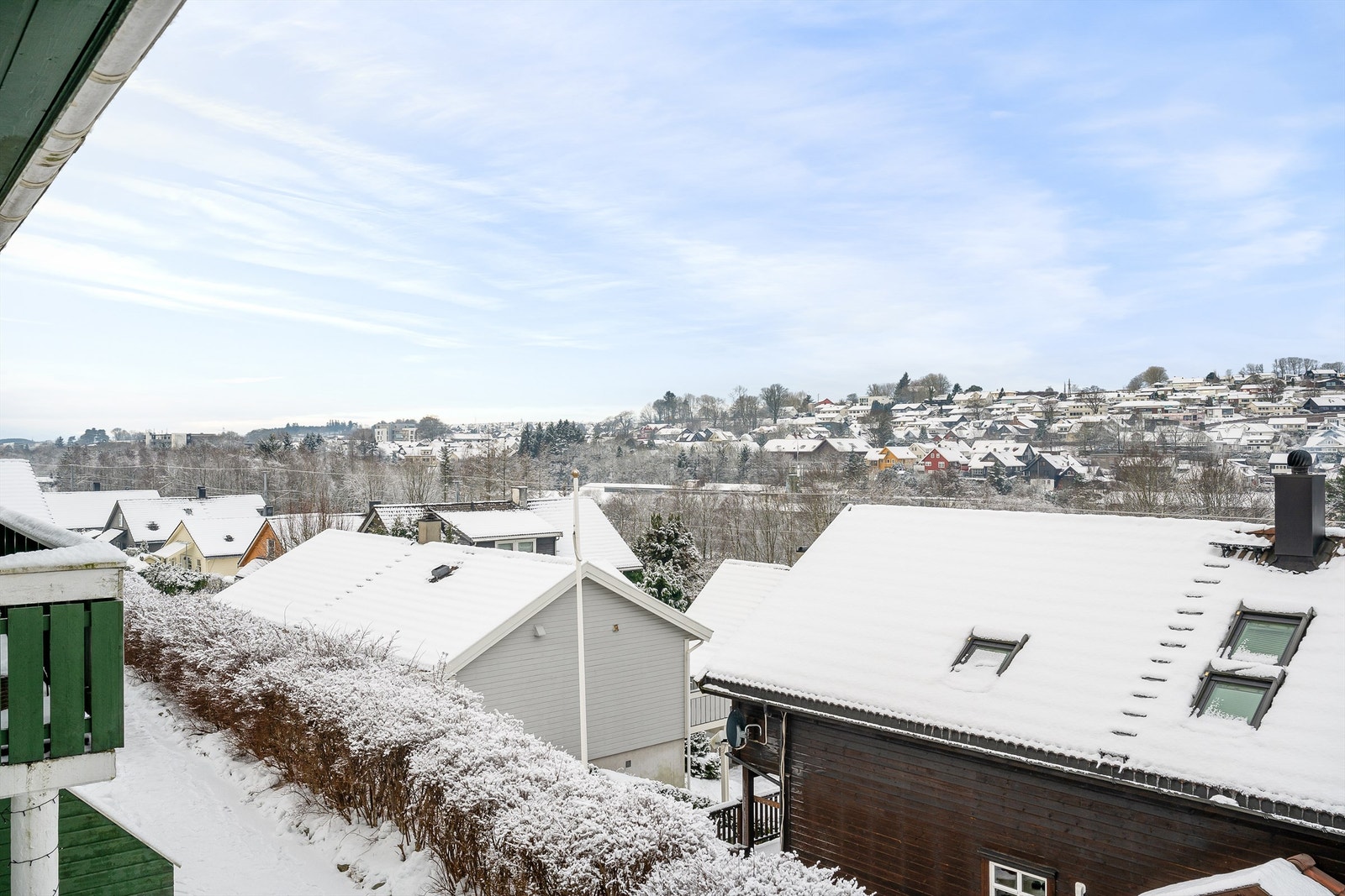 Utsikt fra egen balkong Galleribilde