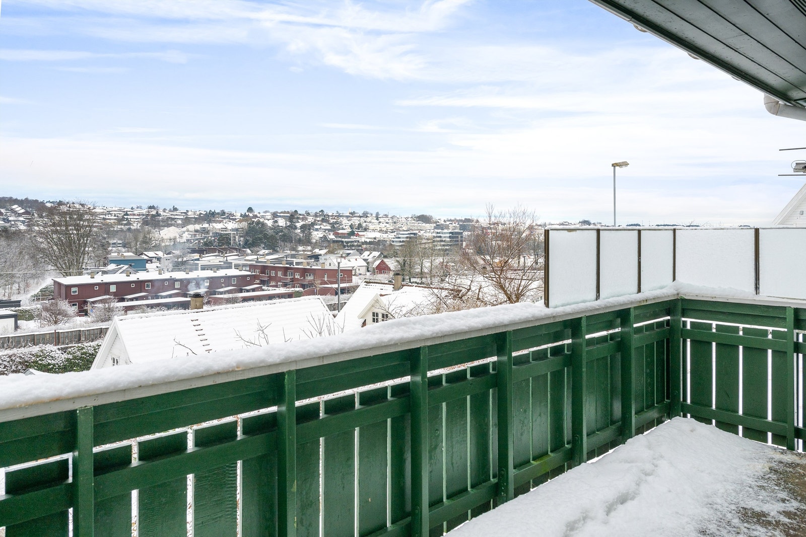 Utsikt fra egen balkong Galleribilde