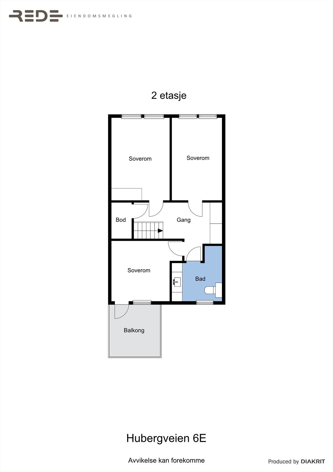 Planskisse 2. etasje Galleribilde