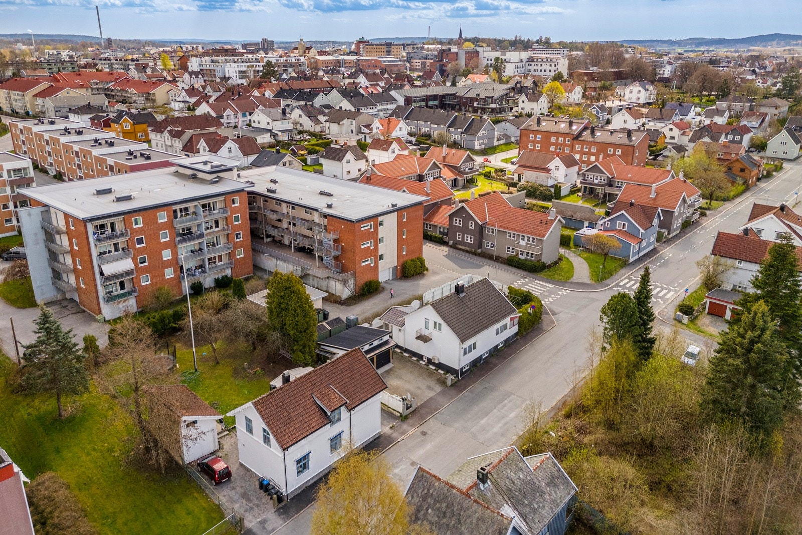 Dronefoto Galleribilde