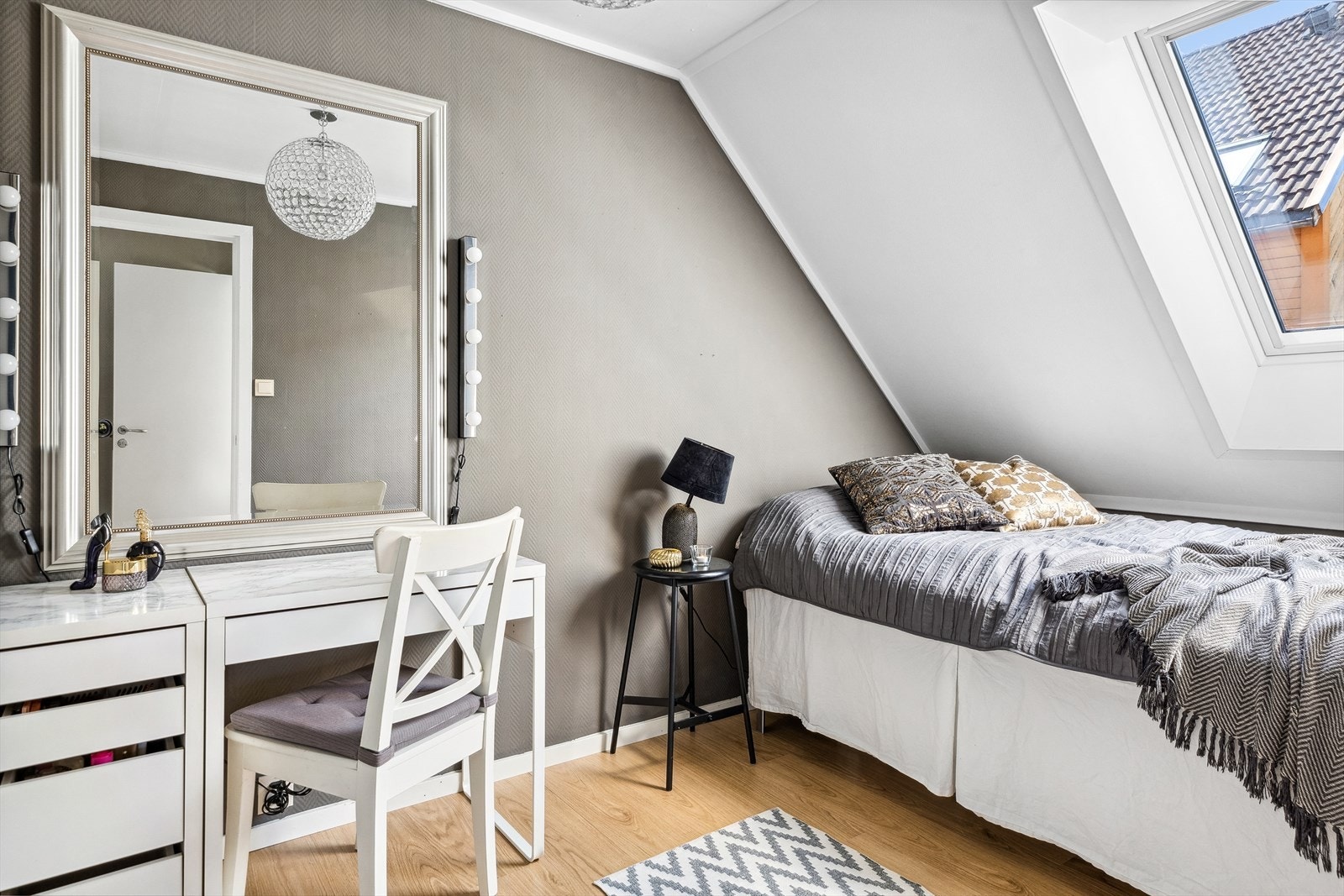 Det andre soverommet er på 7m² Galleribilde