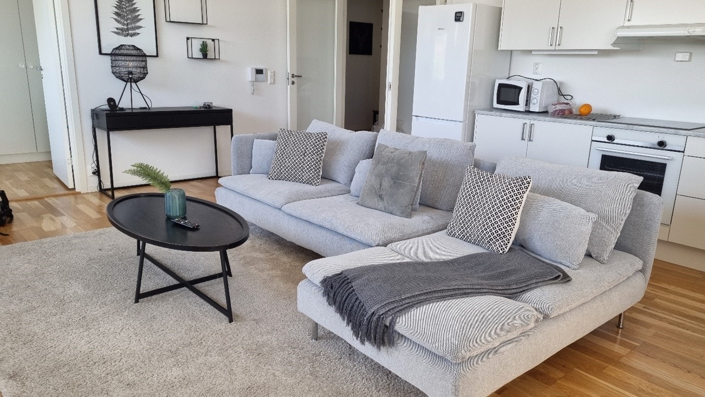 Stue mot gang Galleribilde