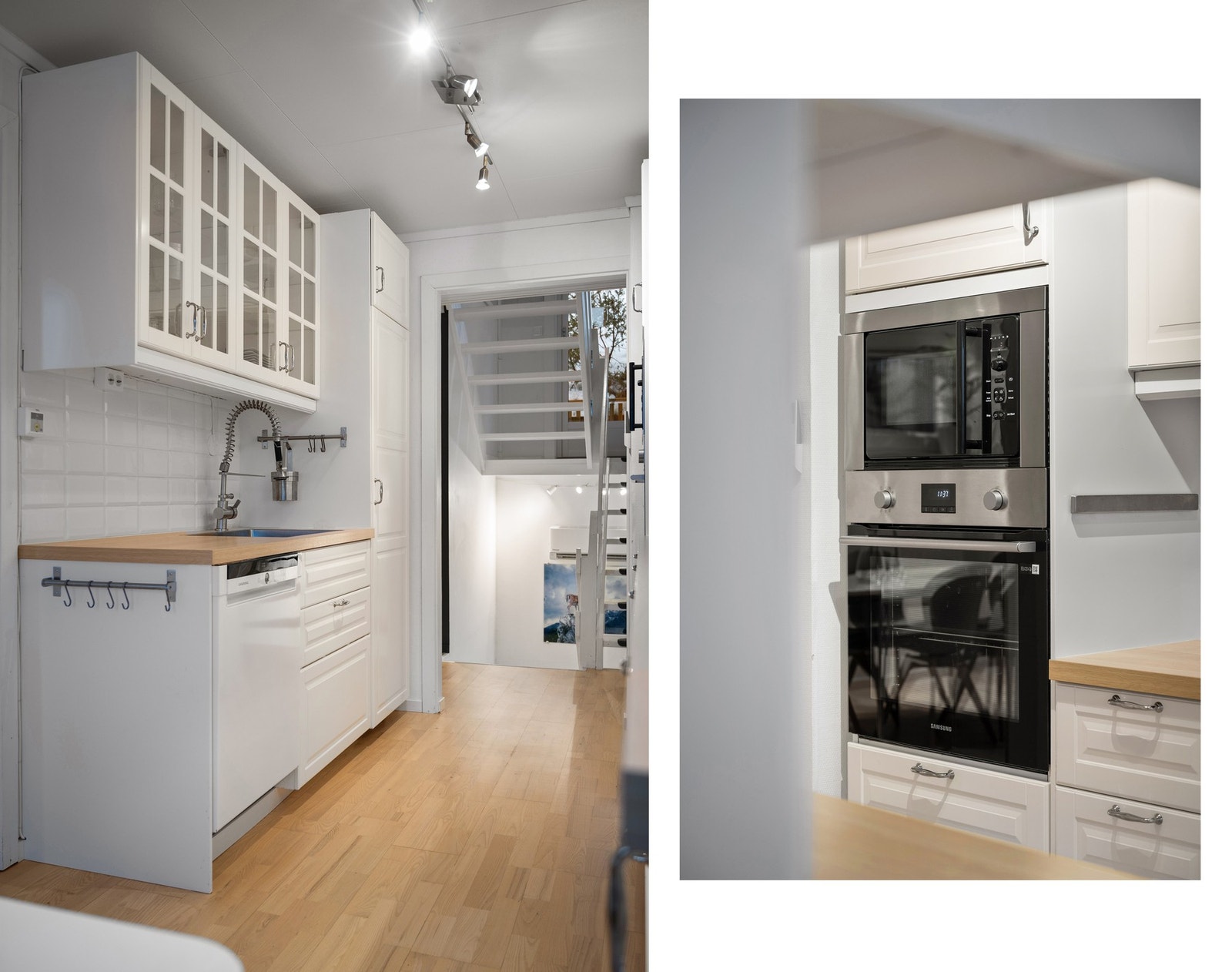 Stekeovnen er i en praktisk arbeidshøyde Galleribilde